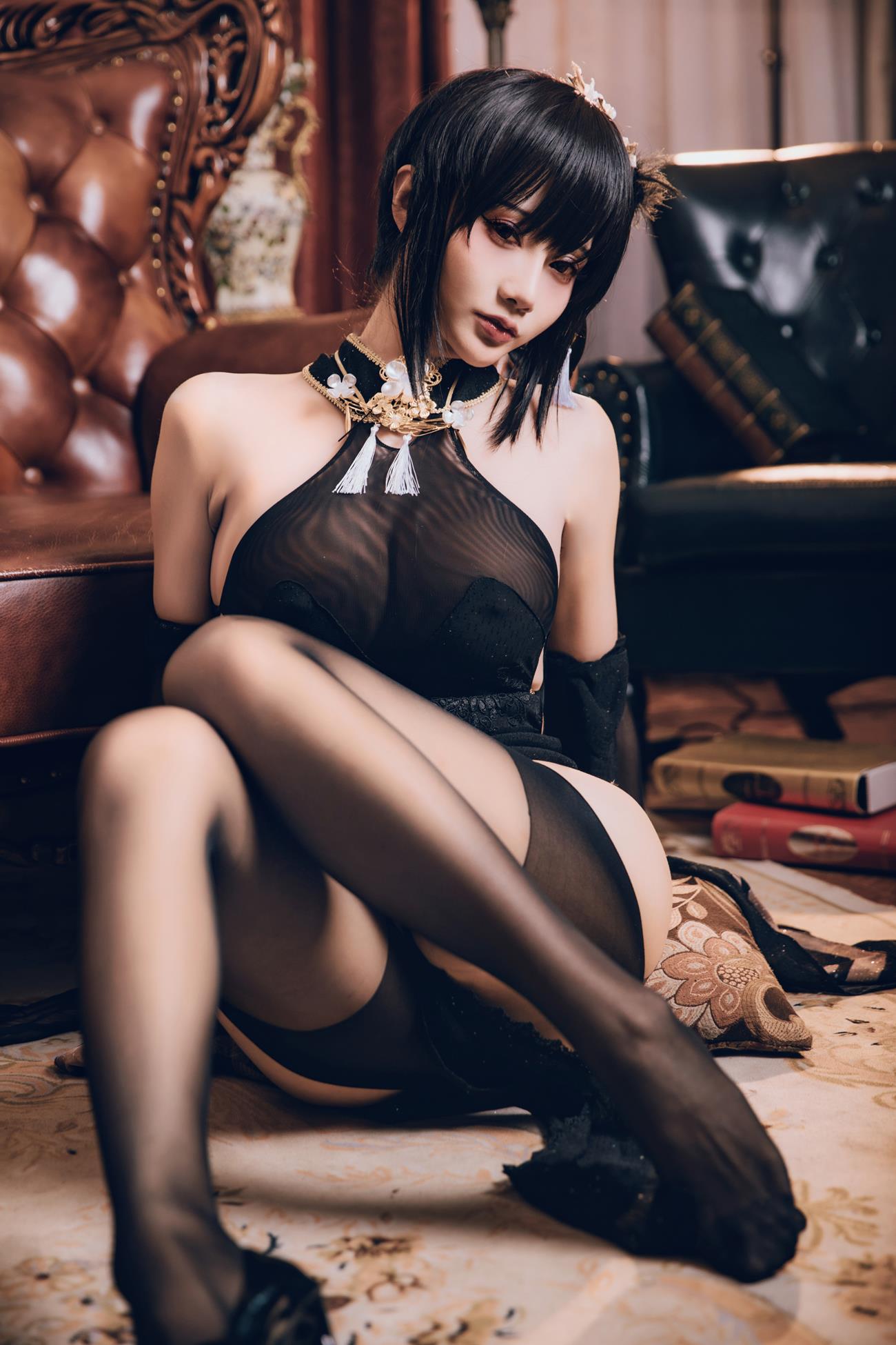 图片[11]-如月灰  – 碧蓝航线 镇海旗袍[22P] – 速更版-美库