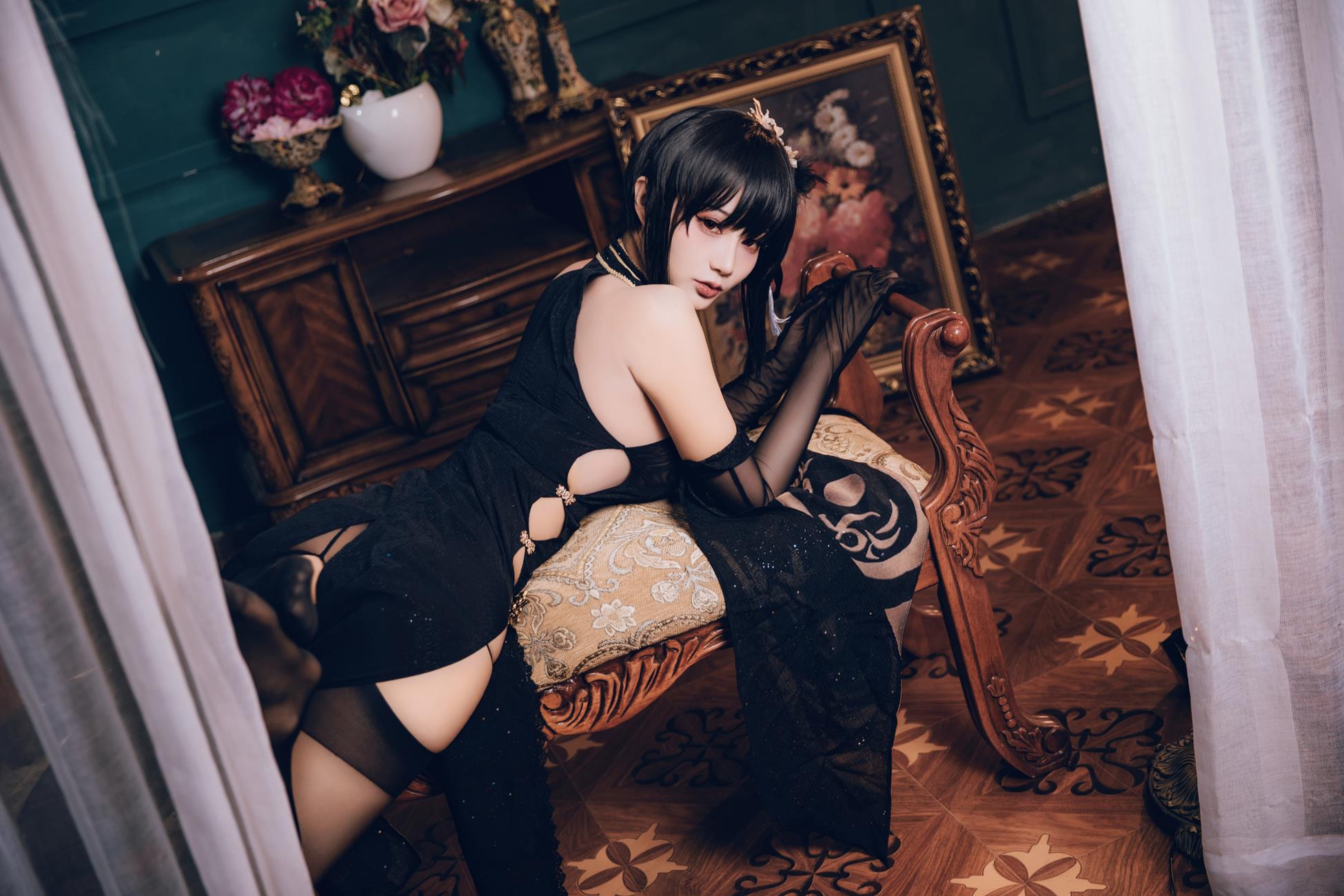 图片[12]-如月灰  – 碧蓝航线 镇海旗袍[22P] – 速更版-美库