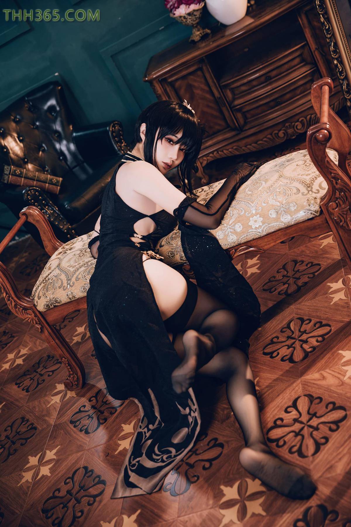 图片[14]-如月灰  – 碧蓝航线 镇海旗袍[22P] – 速更版-美库