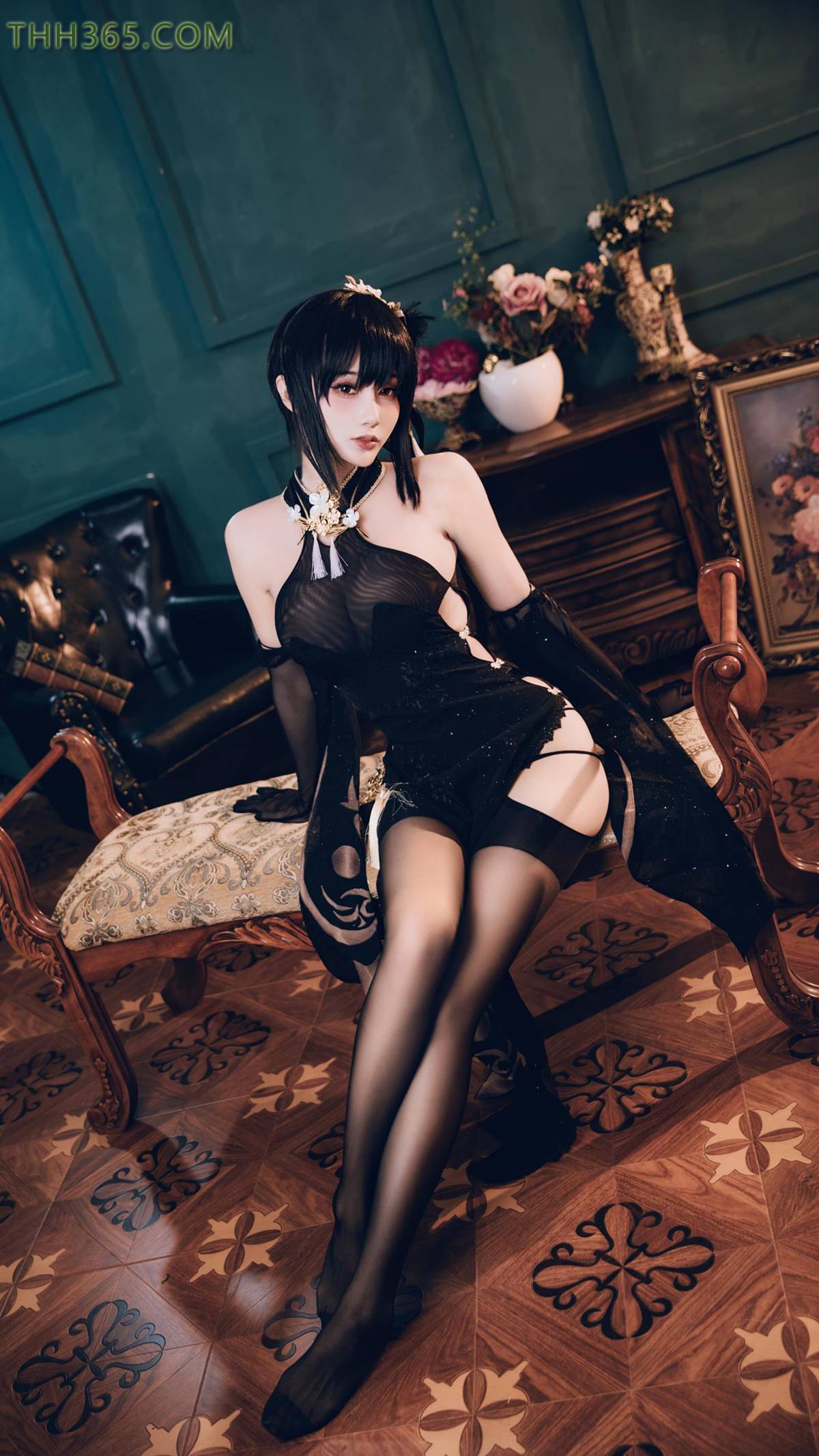 图片[15]-如月灰  – 碧蓝航线 镇海旗袍[22P] – 速更版-美库