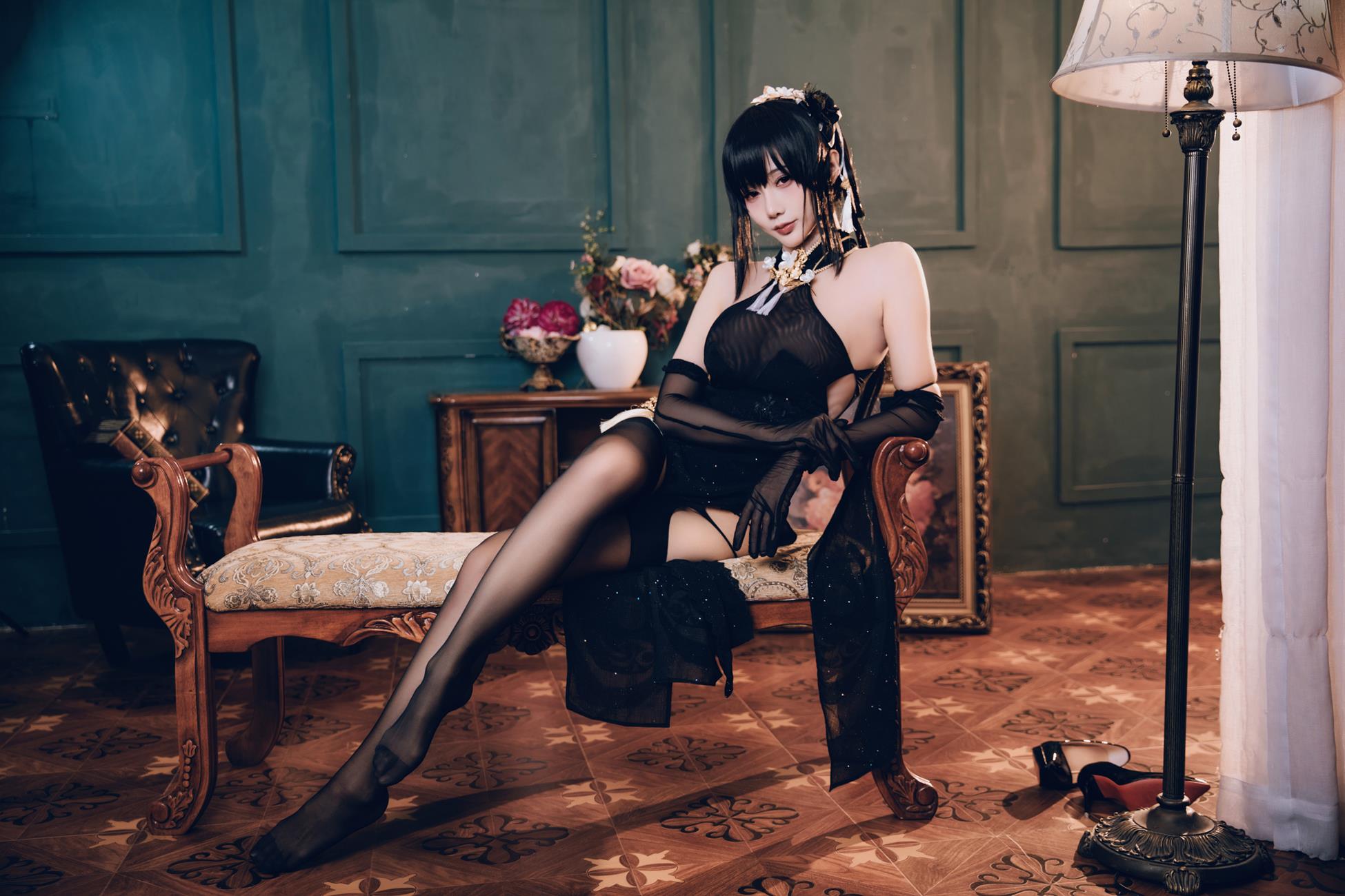 图片[17]-如月灰  – 碧蓝航线 镇海旗袍[22P] – 速更版-美库