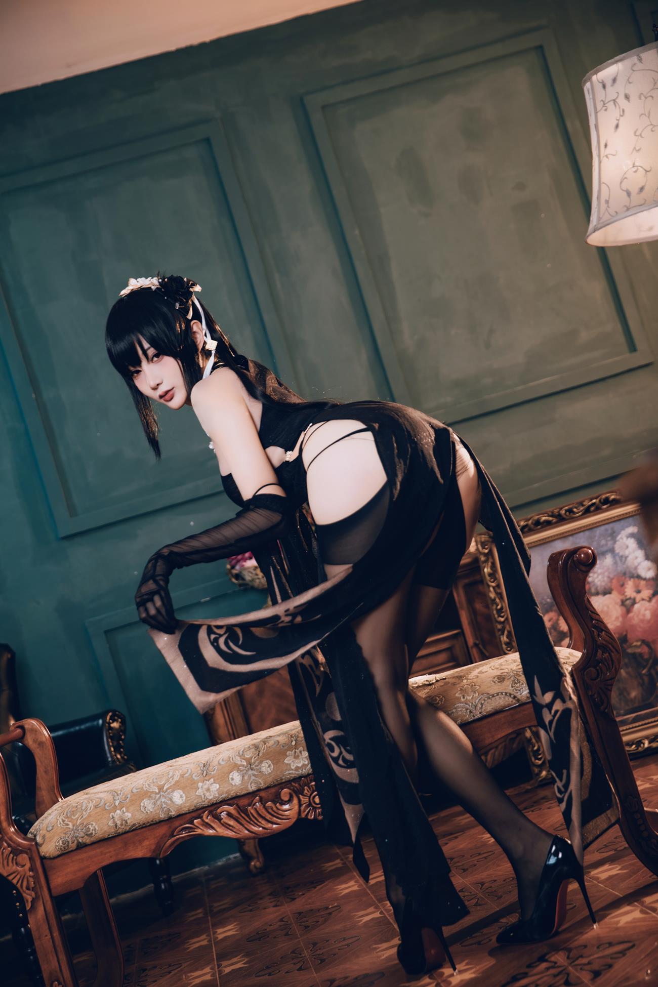 图片[19]-如月灰  – 碧蓝航线 镇海旗袍[22P] – 速更版-美库