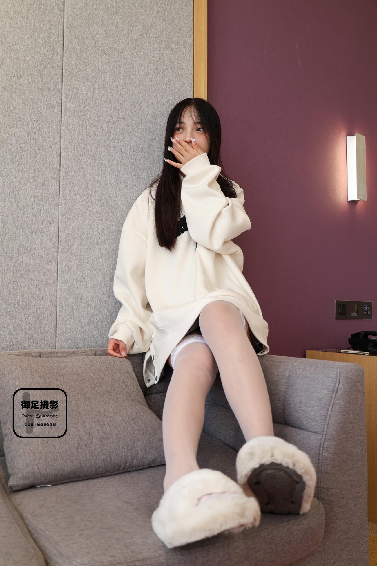 图片[10]-御足摄影 NO.001 – 少女肉丝 [78P] – 速更版-美库