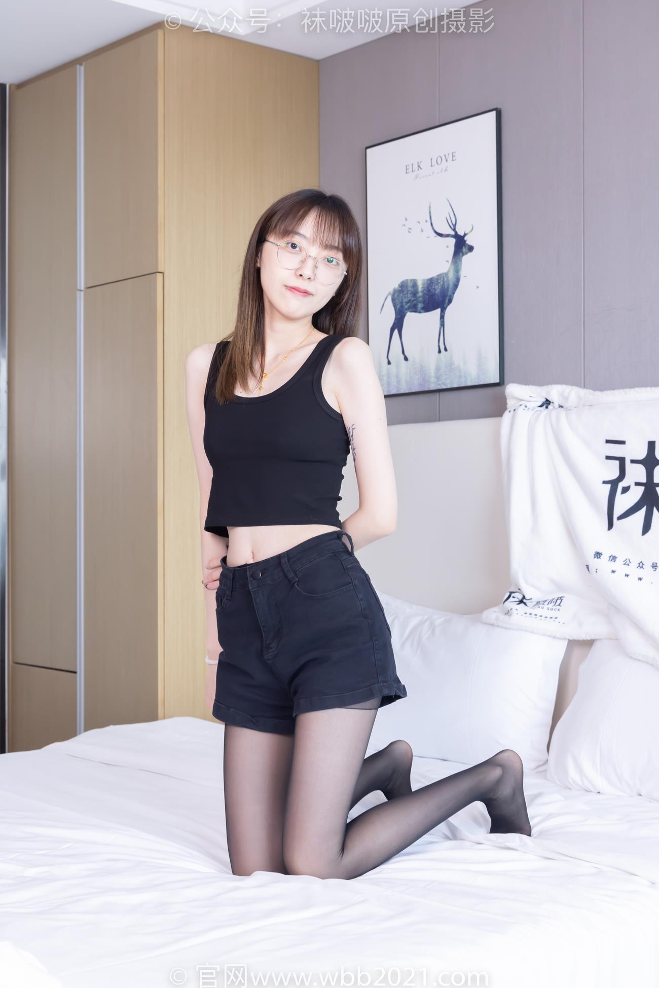 图片[24]-[BoBoSocks袜啵啵]NO.445 稚予 长靴、马丁短靴、黑丝、白棉袜[106P] – 速更版-美库