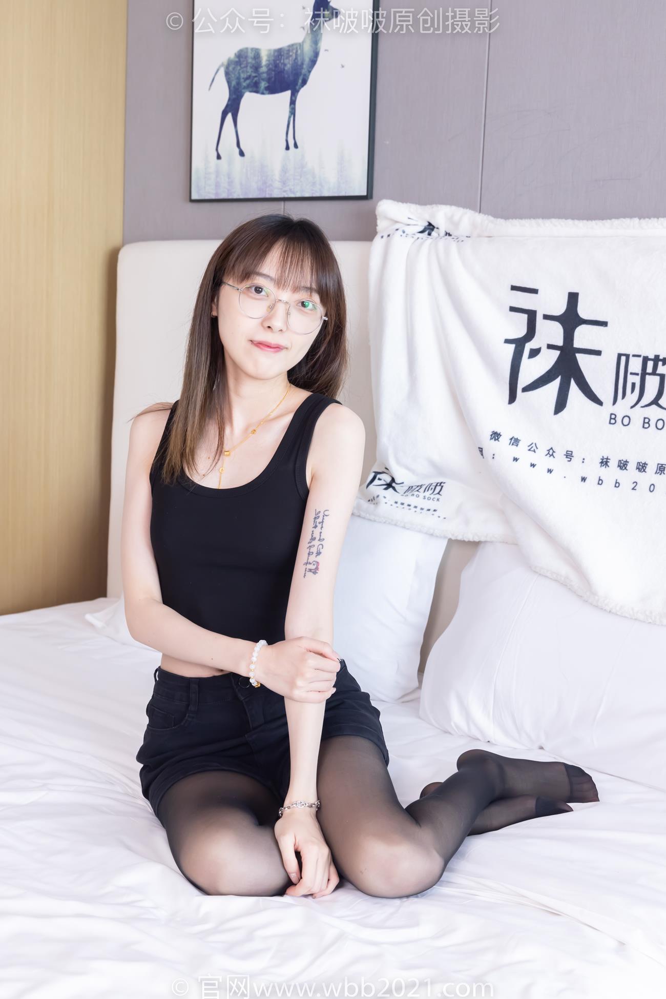 图片[38]-[BoBoSocks袜啵啵]NO.445 稚予 长靴、马丁短靴、黑丝、白棉袜[106P] – 速更版-美库