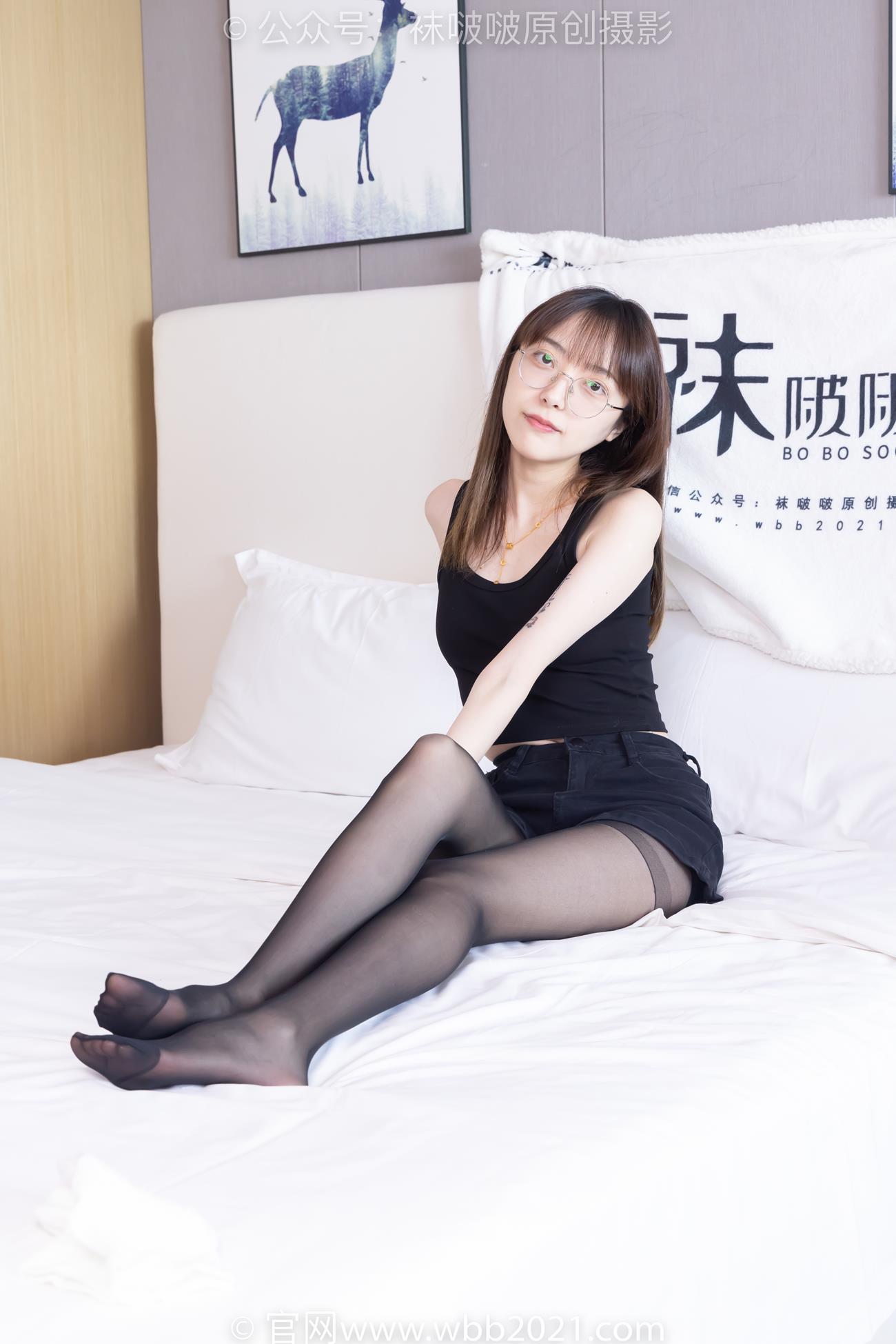 图片[52]-[BoBoSocks袜啵啵]NO.445 稚予 长靴、马丁短靴、黑丝、白棉袜[106P] – 速更版-美库