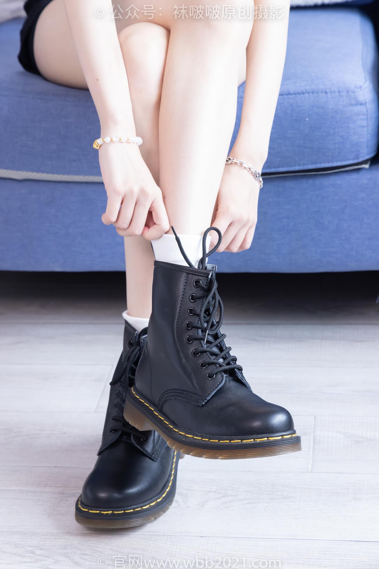 图片[60]-[BoBoSocks袜啵啵]NO.445 稚予 长靴、马丁短靴、黑丝、白棉袜[106P] – 速更版-美库