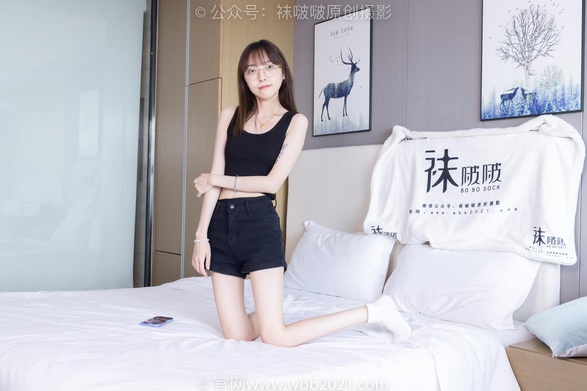 图片[78]-[BoBoSocks袜啵啵]NO.445 稚予 长靴、马丁短靴、黑丝、白棉袜[106P] – 速更版-美库