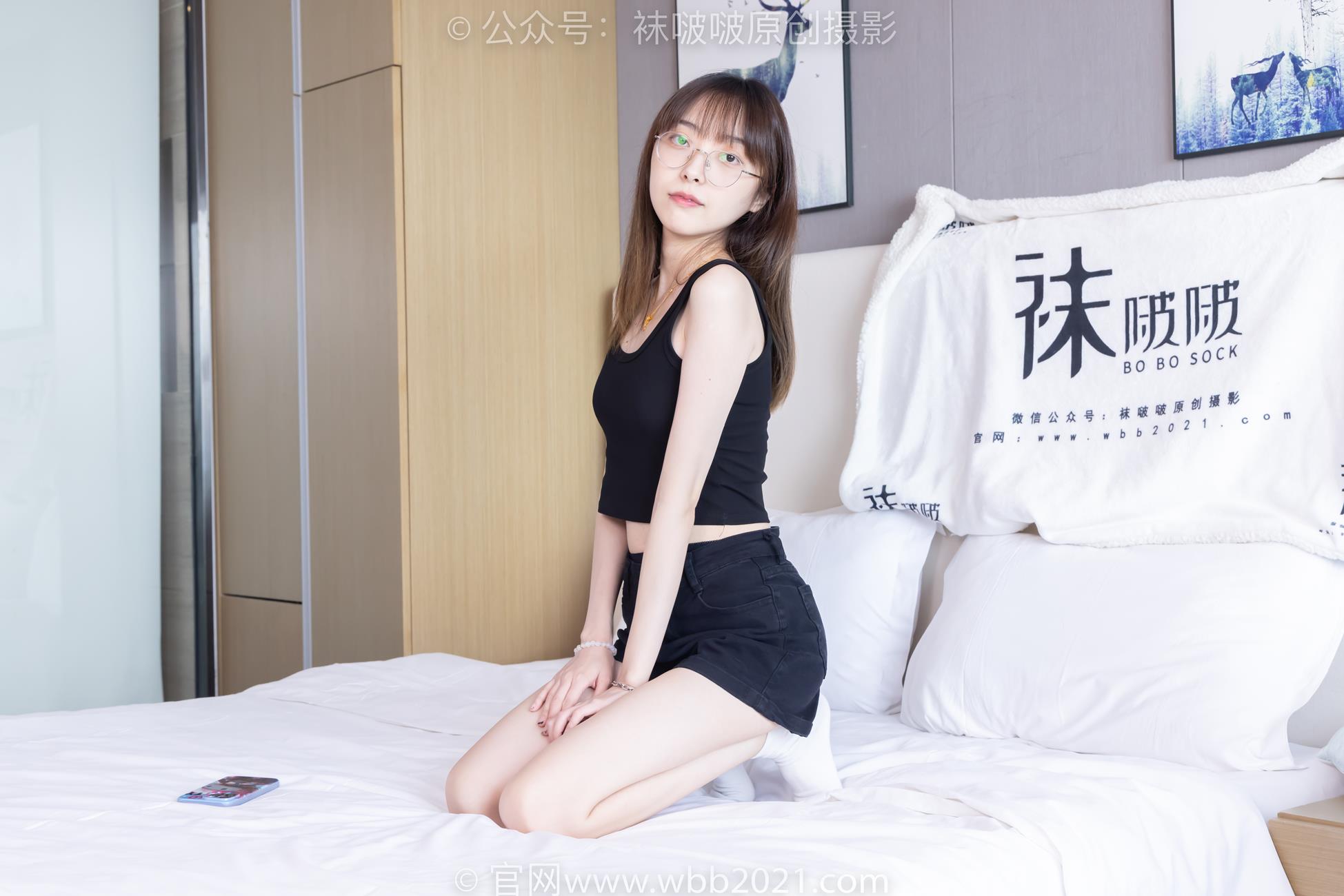 图片[82]-[BoBoSocks袜啵啵]NO.445 稚予 长靴、马丁短靴、黑丝、白棉袜[106P] – 速更版-美库