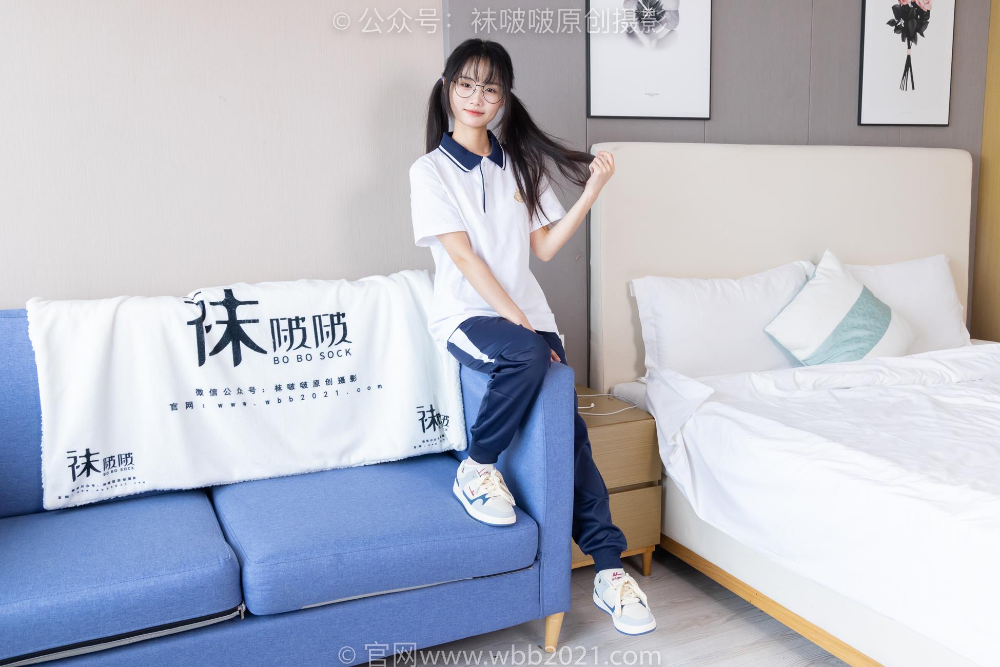 图片[11]-[BoBoSocks袜啵啵]NO.446 甜甜圈 板鞋、白棉袜、白丝、校服裤里丝[110P] – 速更版-美库