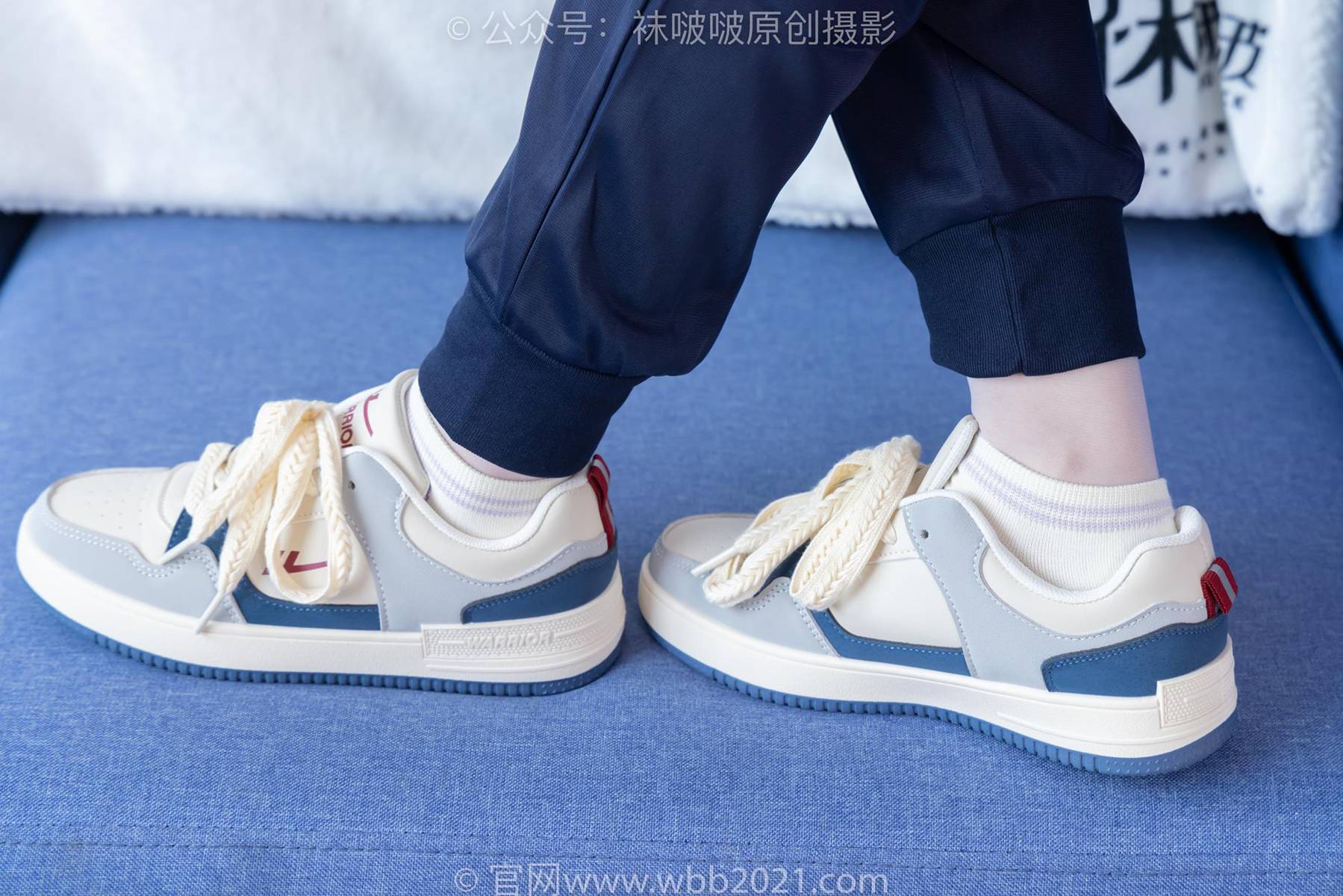 图片[13]-[BoBoSocks袜啵啵]NO.446 甜甜圈 板鞋、白棉袜、白丝、校服裤里丝[110P] – 速更版-美库