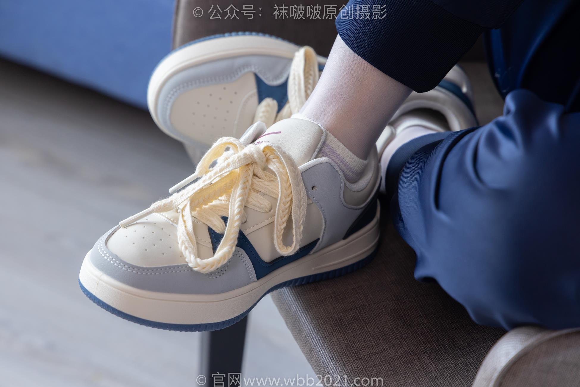 图片[26]-[BoBoSocks袜啵啵]NO.446 甜甜圈 板鞋、白棉袜、白丝、校服裤里丝[110P] – 速更版-美库