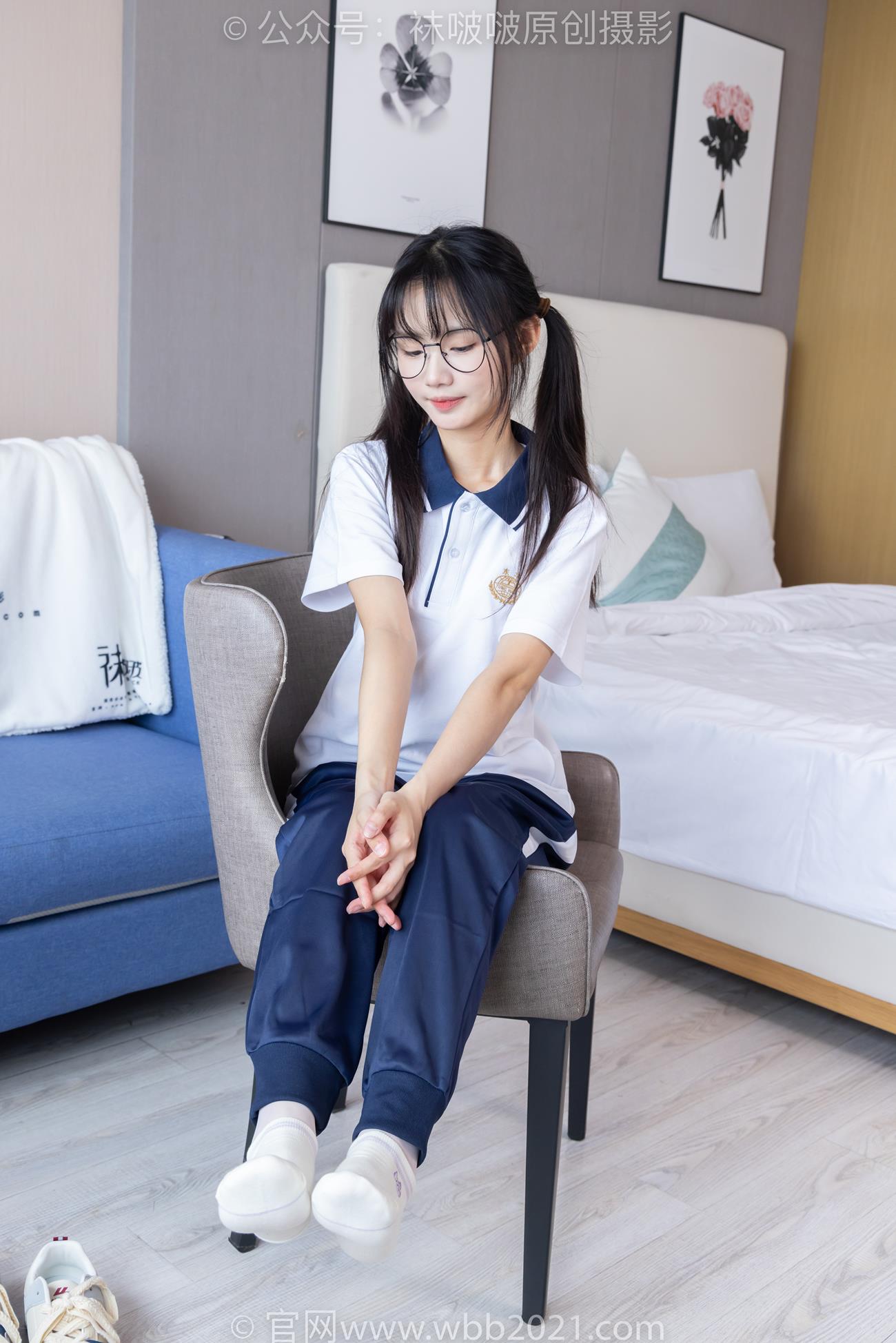 图片[31]-[BoBoSocks袜啵啵]NO.446 甜甜圈 板鞋、白棉袜、白丝、校服裤里丝[110P] – 速更版-美库