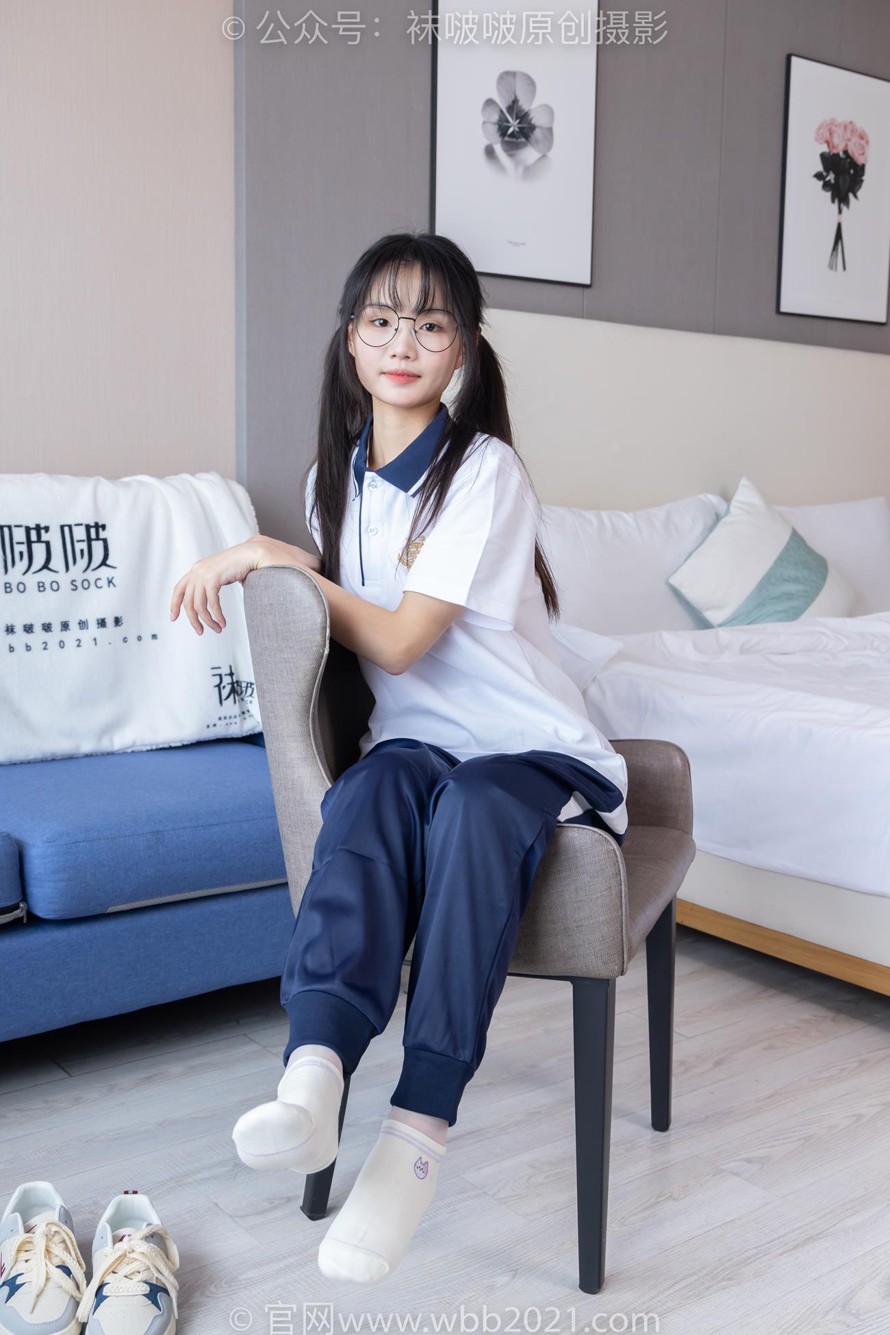 图片[32]-[BoBoSocks袜啵啵]NO.446 甜甜圈 板鞋、白棉袜、白丝、校服裤里丝[110P] – 速更版-美库