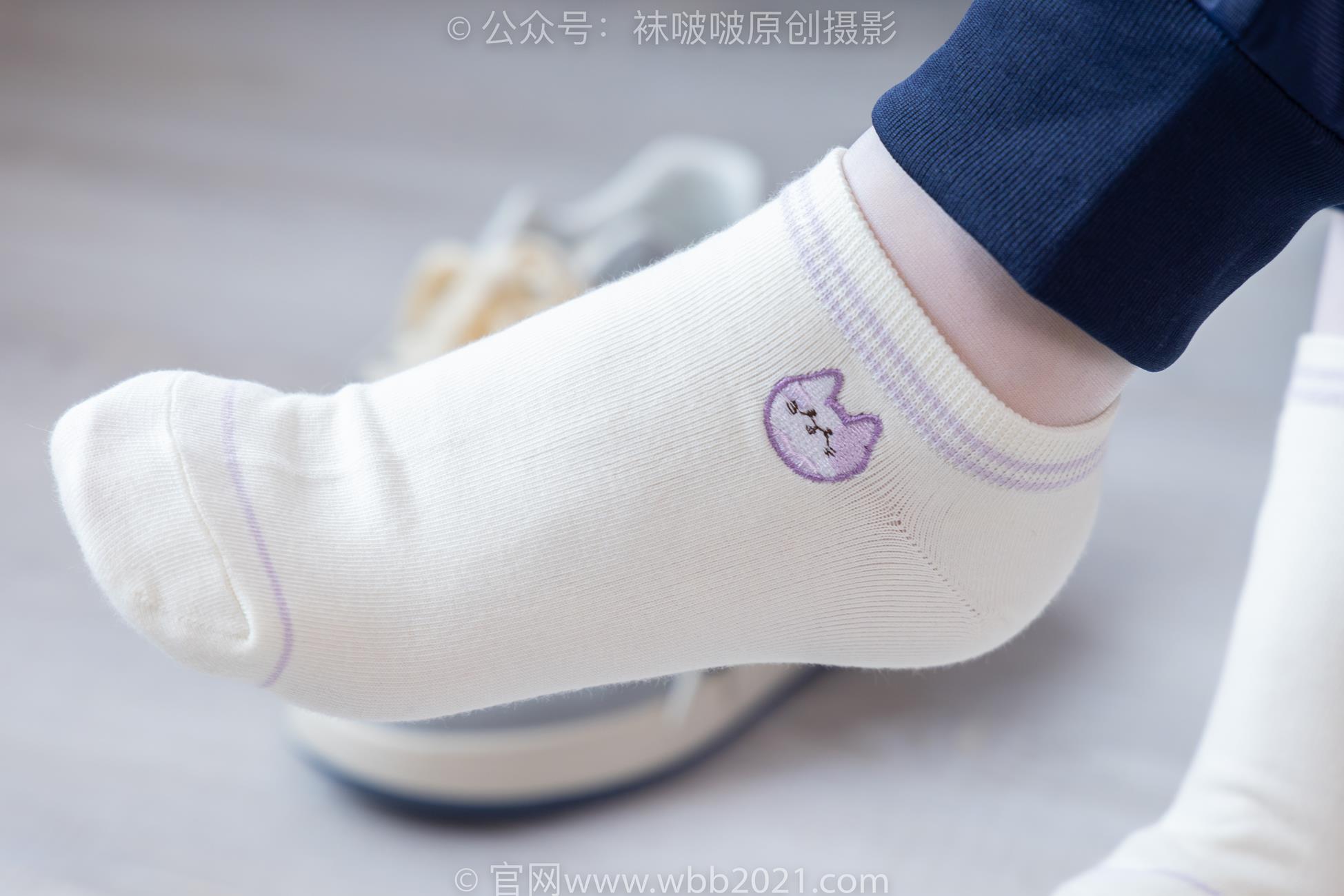 图片[36]-[BoBoSocks袜啵啵]NO.446 甜甜圈 板鞋、白棉袜、白丝、校服裤里丝[110P] – 速更版-美库
