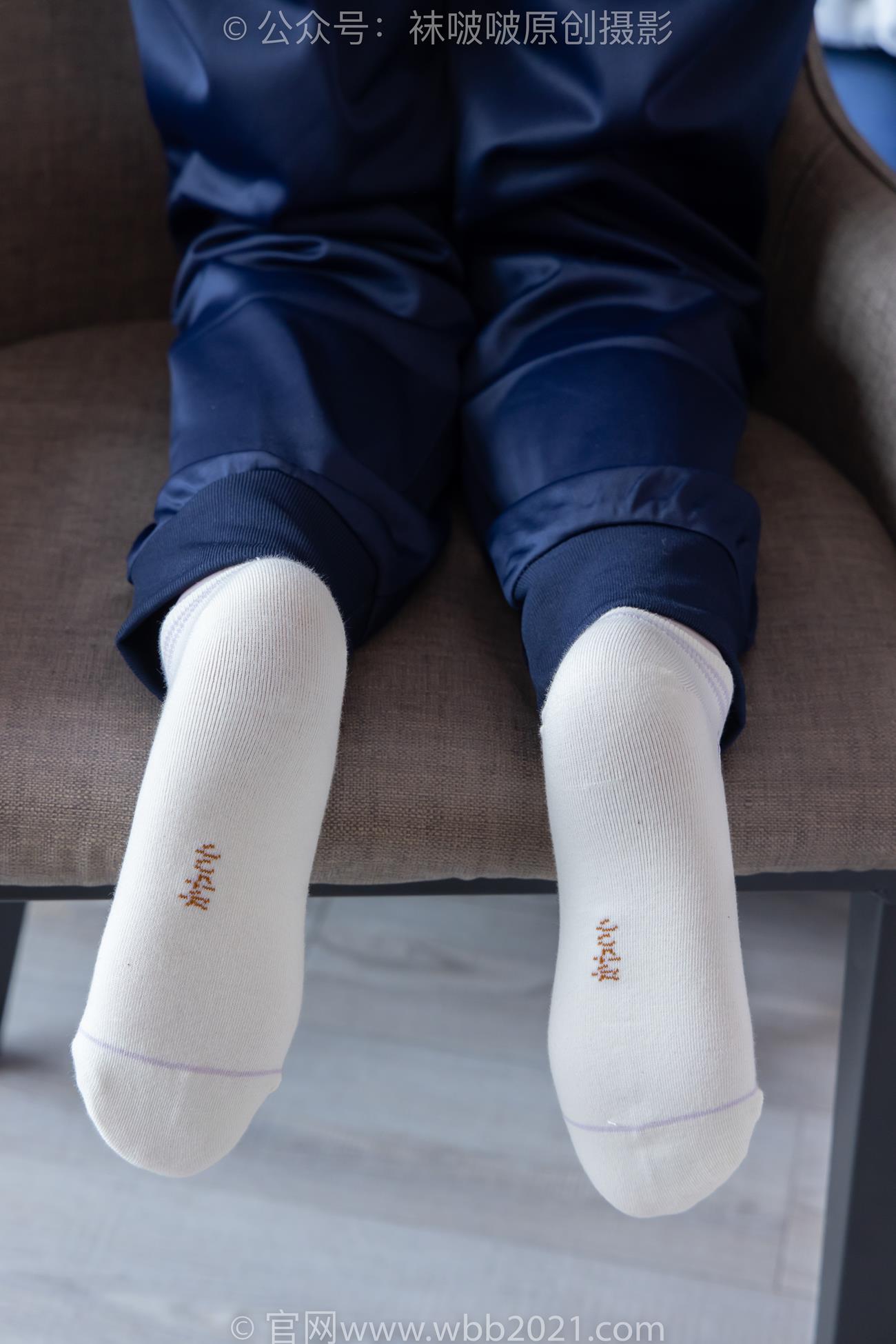 图片[44]-[BoBoSocks袜啵啵]NO.446 甜甜圈 板鞋、白棉袜、白丝、校服裤里丝[110P] – 速更版-美库