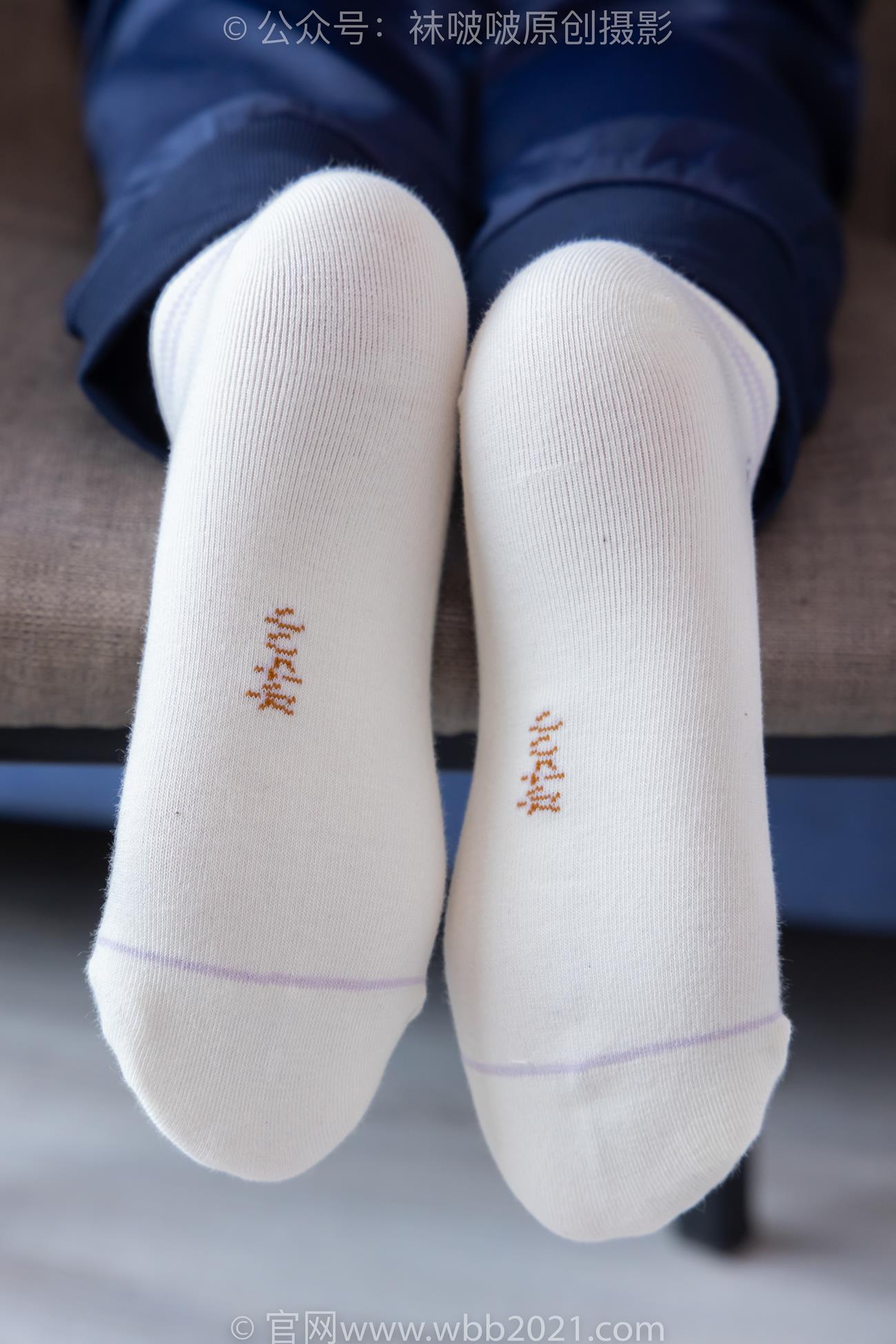 图片[45]-[BoBoSocks袜啵啵]NO.446 甜甜圈 板鞋、白棉袜、白丝、校服裤里丝[110P] – 速更版-美库