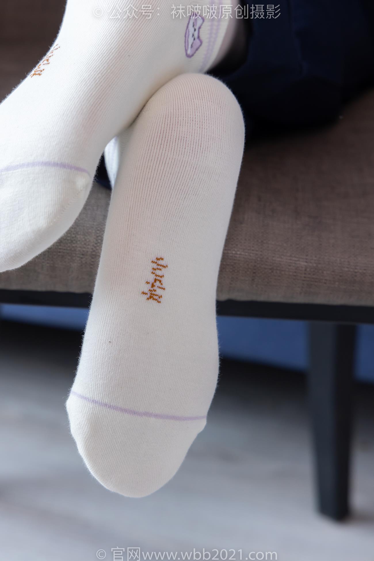 图片[46]-[BoBoSocks袜啵啵]NO.446 甜甜圈 板鞋、白棉袜、白丝、校服裤里丝[110P] – 速更版-美库