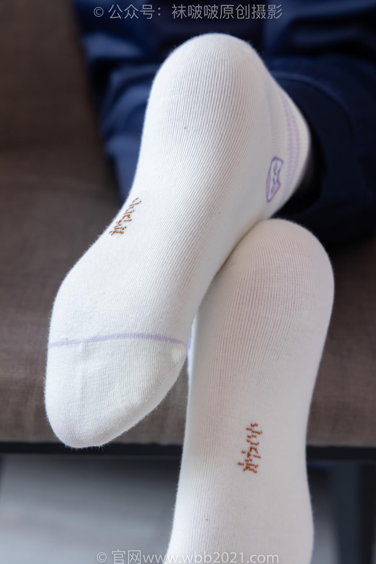 图片[47]-[BoBoSocks袜啵啵]NO.446 甜甜圈 板鞋、白棉袜、白丝、校服裤里丝[110P] – 速更版-美库