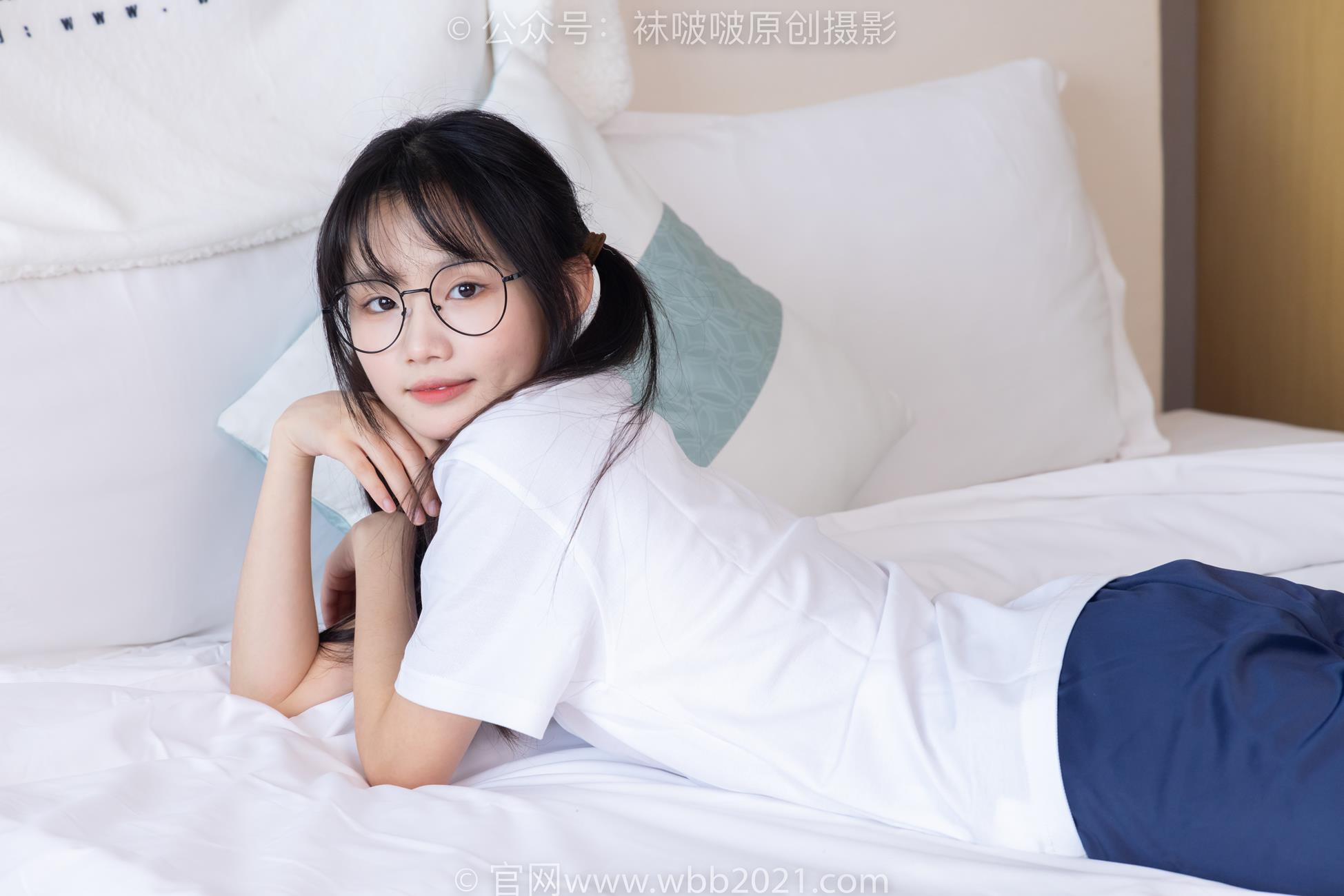 图片[60]-[BoBoSocks袜啵啵]NO.446 甜甜圈 板鞋、白棉袜、白丝、校服裤里丝[110P] – 速更版-美库