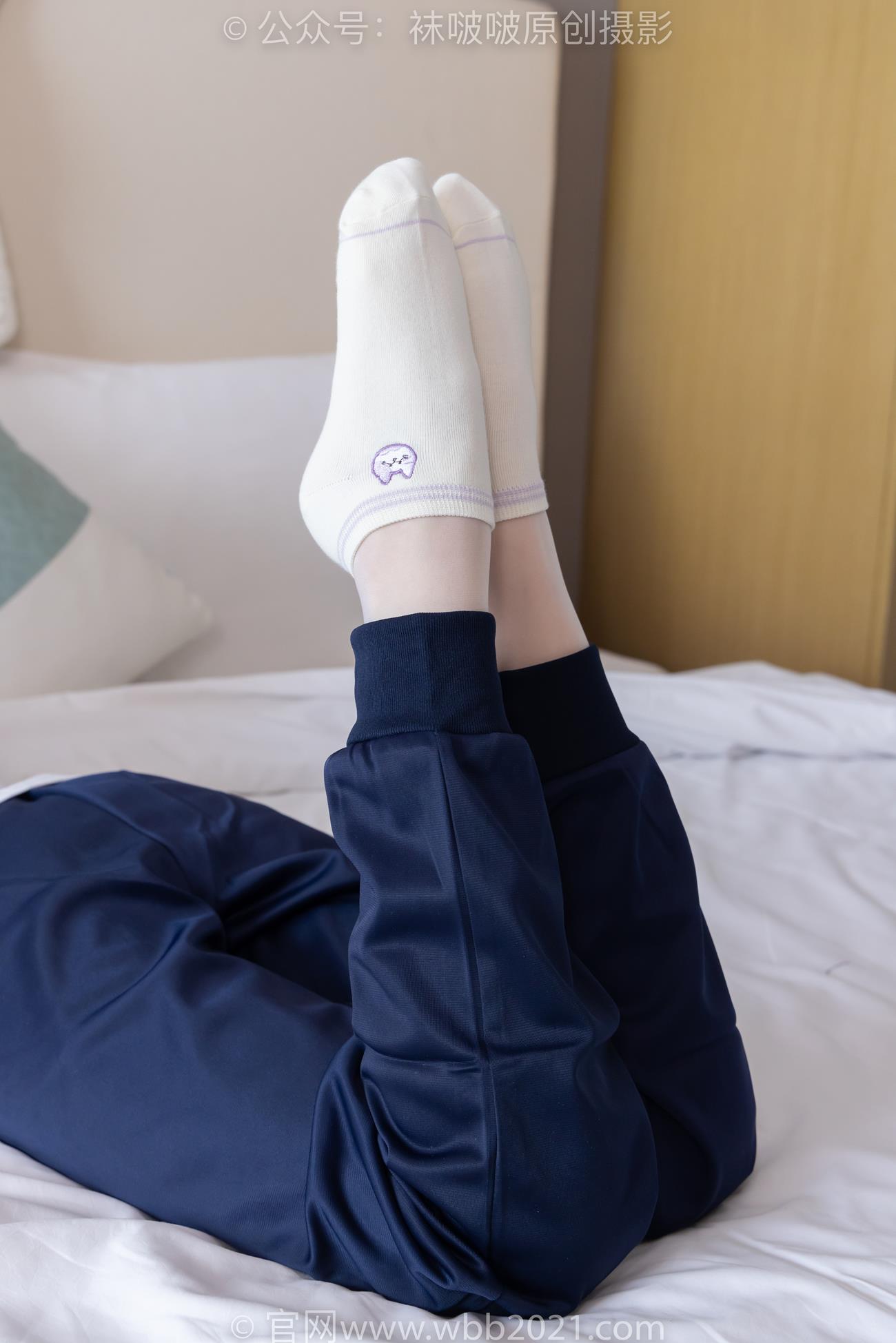 图片[64]-[BoBoSocks袜啵啵]NO.446 甜甜圈 板鞋、白棉袜、白丝、校服裤里丝[110P] – 速更版-美库