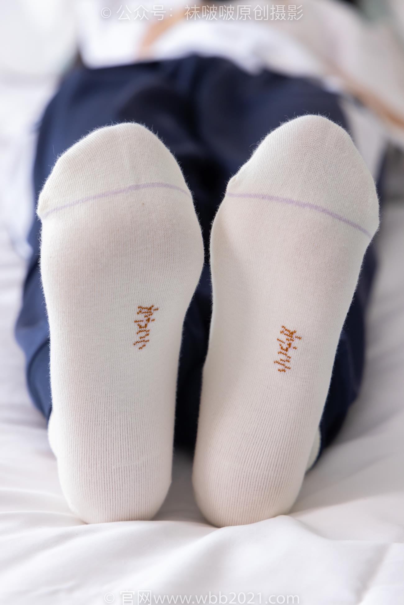 图片[65]-[BoBoSocks袜啵啵]NO.446 甜甜圈 板鞋、白棉袜、白丝、校服裤里丝[110P] – 速更版-美库