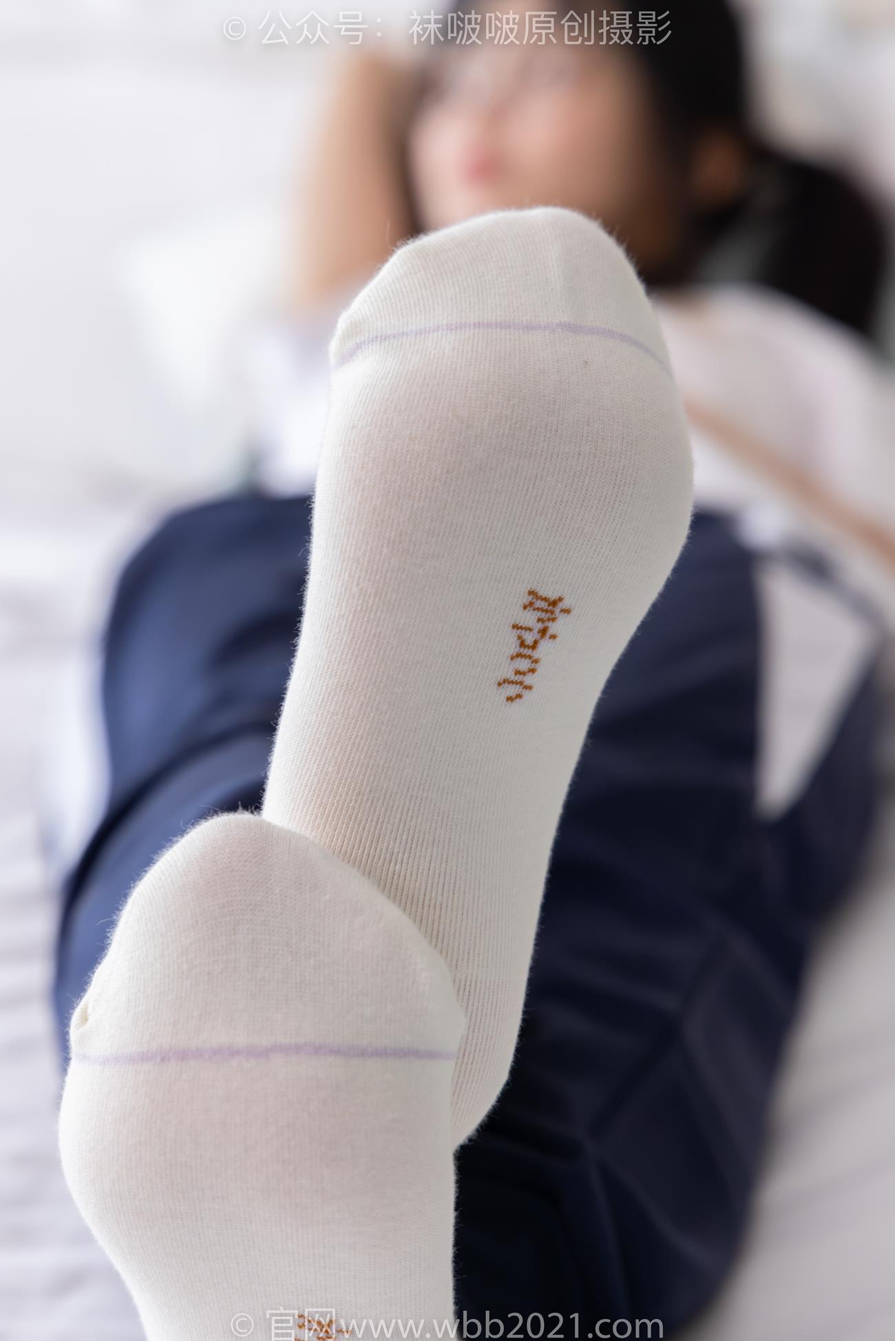 图片[67]-[BoBoSocks袜啵啵]NO.446 甜甜圈 板鞋、白棉袜、白丝、校服裤里丝[110P] – 速更版-美库