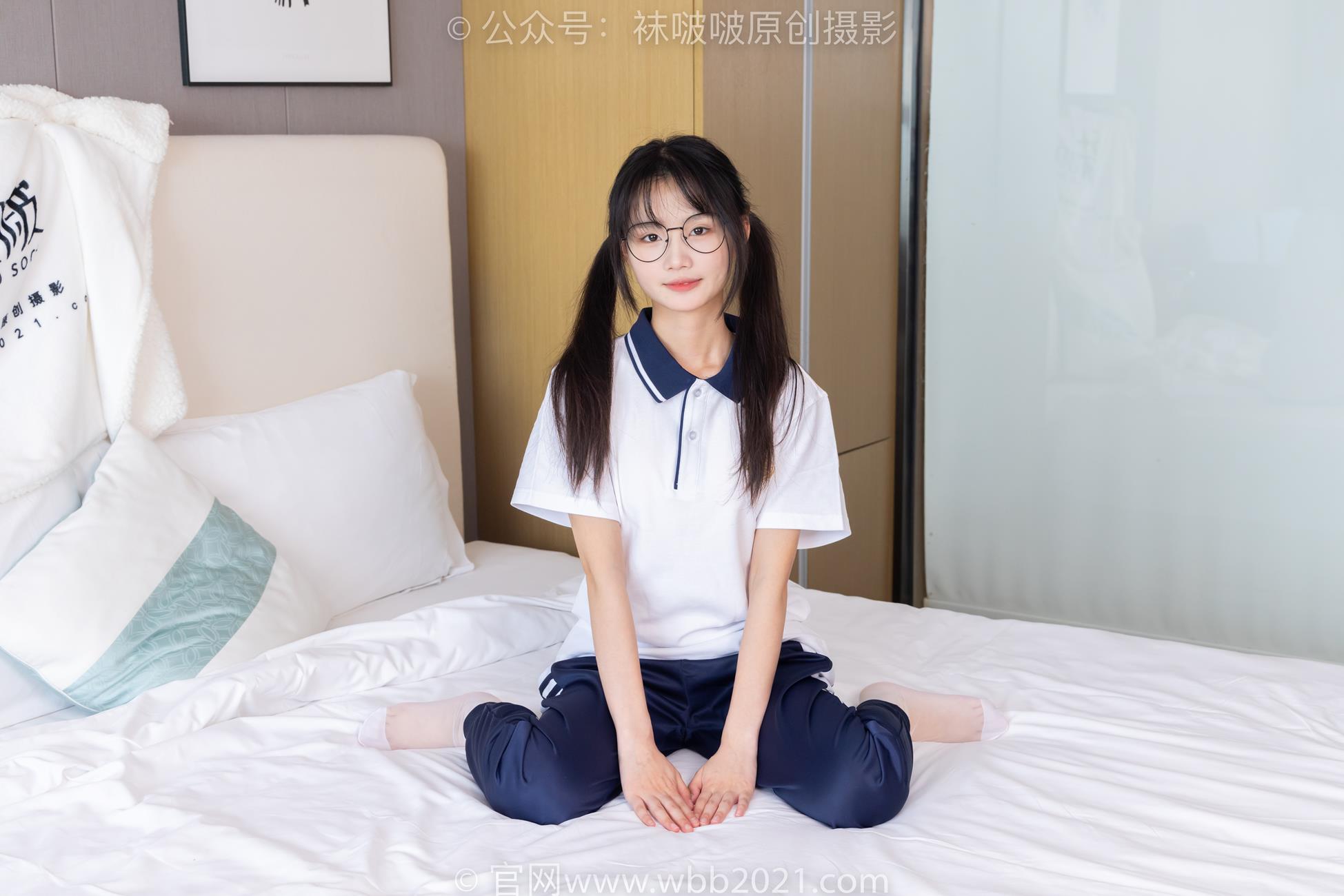 图片[90]-[BoBoSocks袜啵啵]NO.446 甜甜圈 板鞋、白棉袜、白丝、校服裤里丝[110P] – 速更版-美库