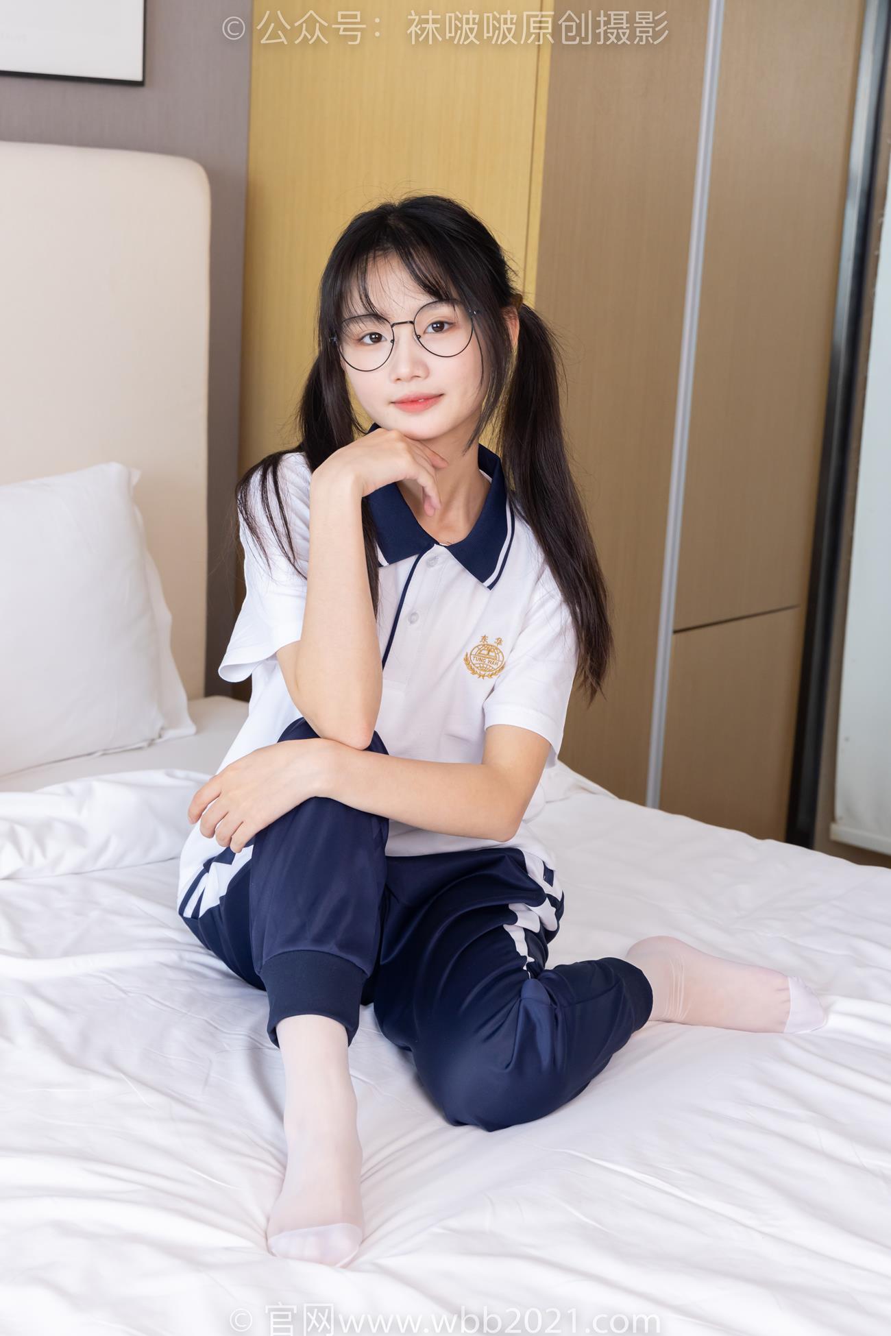 图片[94]-[BoBoSocks袜啵啵]NO.446 甜甜圈 板鞋、白棉袜、白丝、校服裤里丝[110P] – 速更版-美库