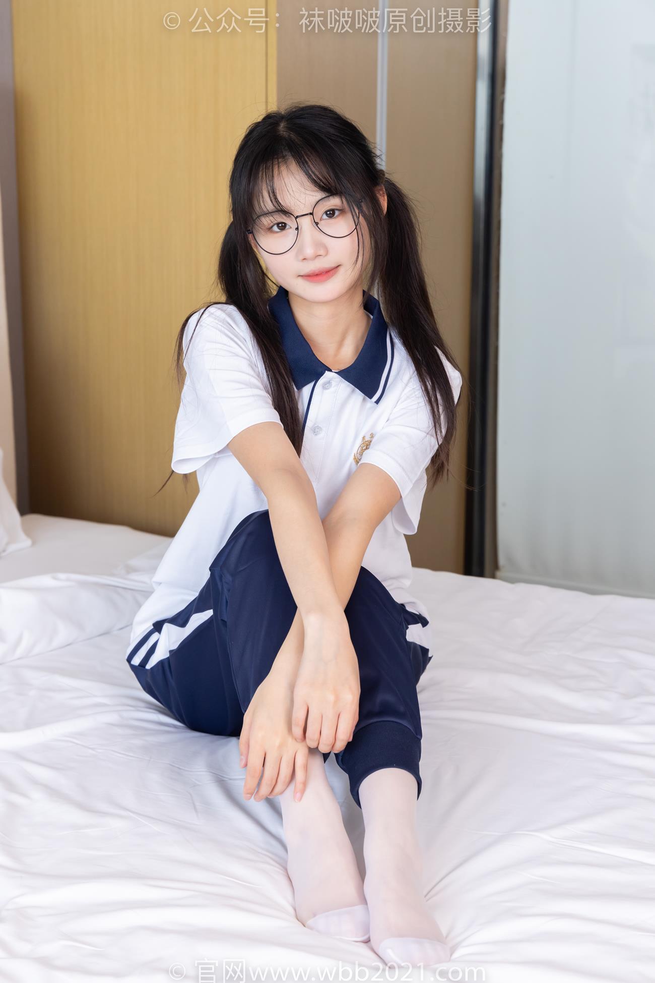 图片[97]-[BoBoSocks袜啵啵]NO.446 甜甜圈 板鞋、白棉袜、白丝、校服裤里丝[110P] – 速更版-美库