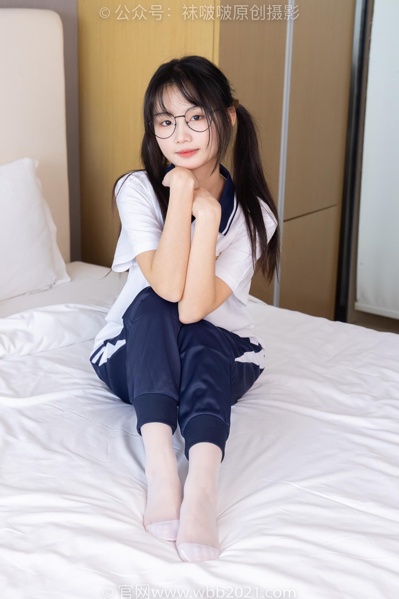 图片[99]-[BoBoSocks袜啵啵]NO.446 甜甜圈 板鞋、白棉袜、白丝、校服裤里丝[110P] – 速更版-美库