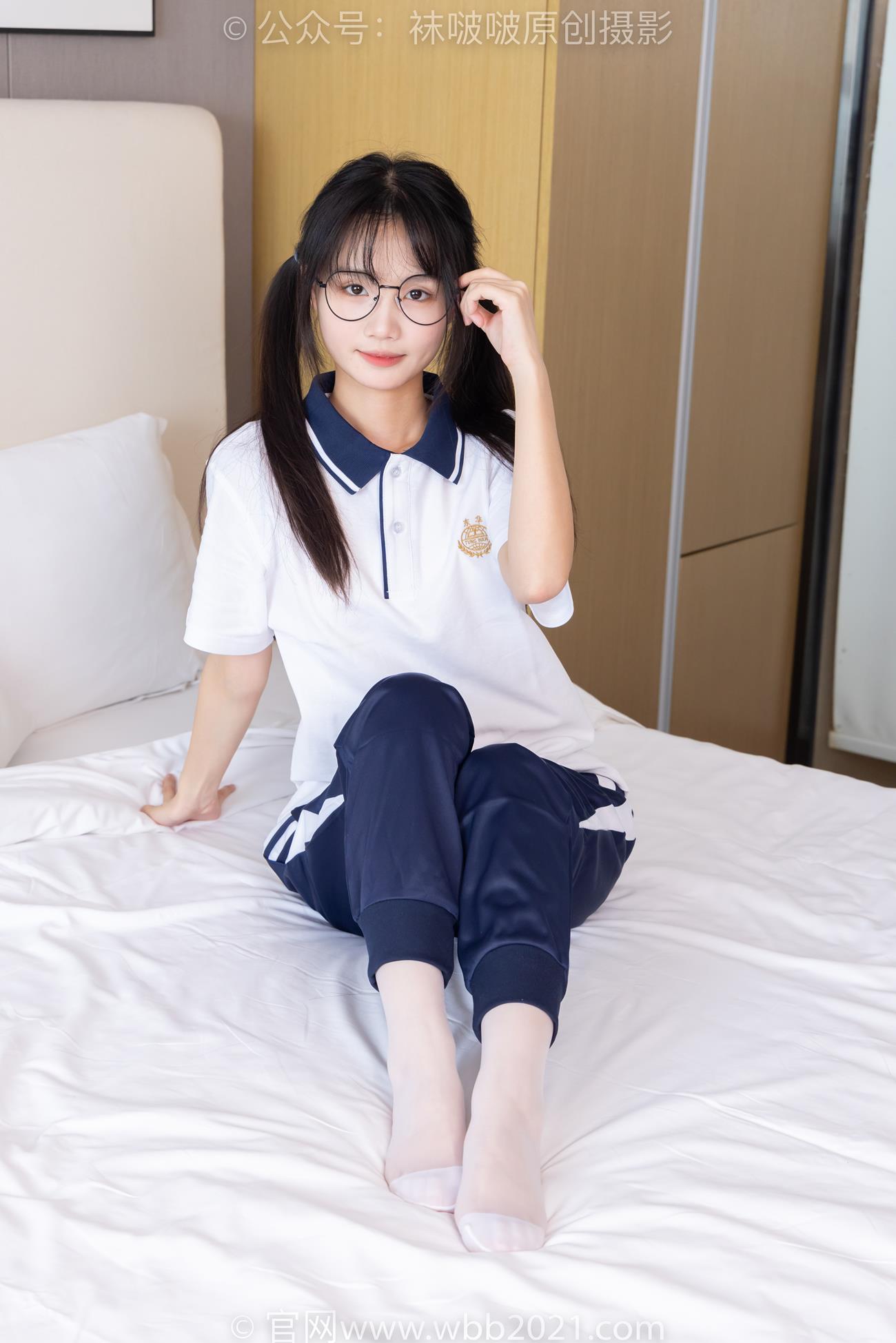 图片[101]-[BoBoSocks袜啵啵]NO.446 甜甜圈 板鞋、白棉袜、白丝、校服裤里丝[110P] – 速更版-美库