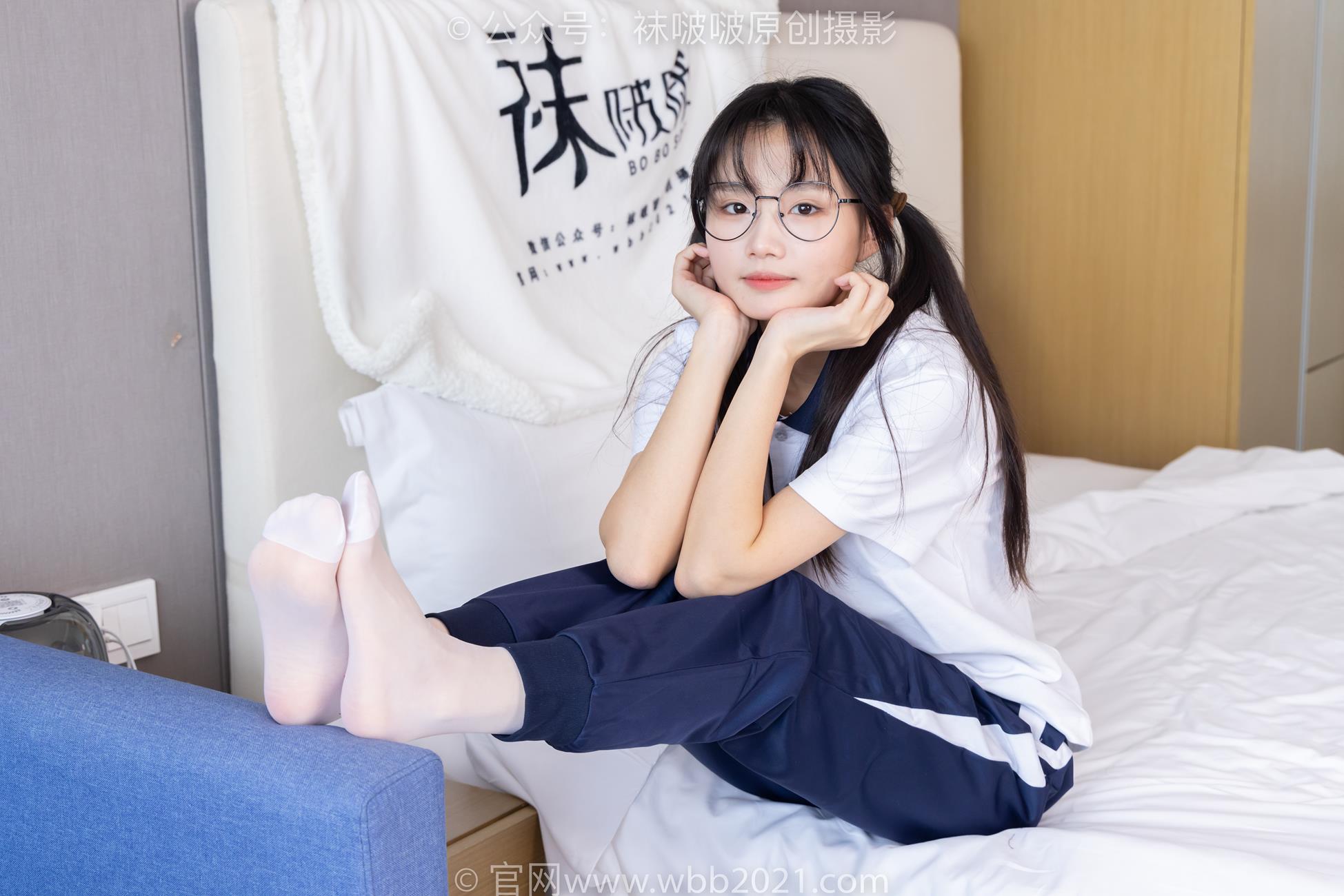 图片[103]-[BoBoSocks袜啵啵]NO.446 甜甜圈 板鞋、白棉袜、白丝、校服裤里丝[110P] – 速更版-美库