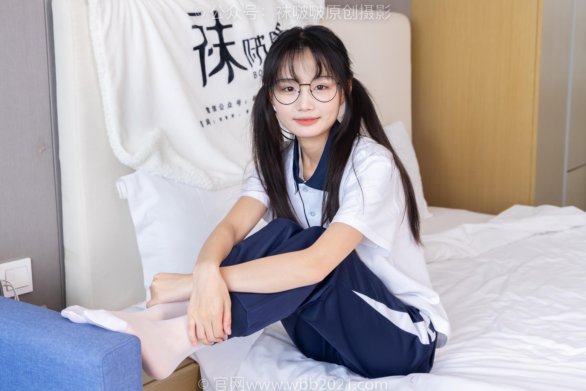 图片[104]-[BoBoSocks袜啵啵]NO.446 甜甜圈 板鞋、白棉袜、白丝、校服裤里丝[110P] – 速更版-美库