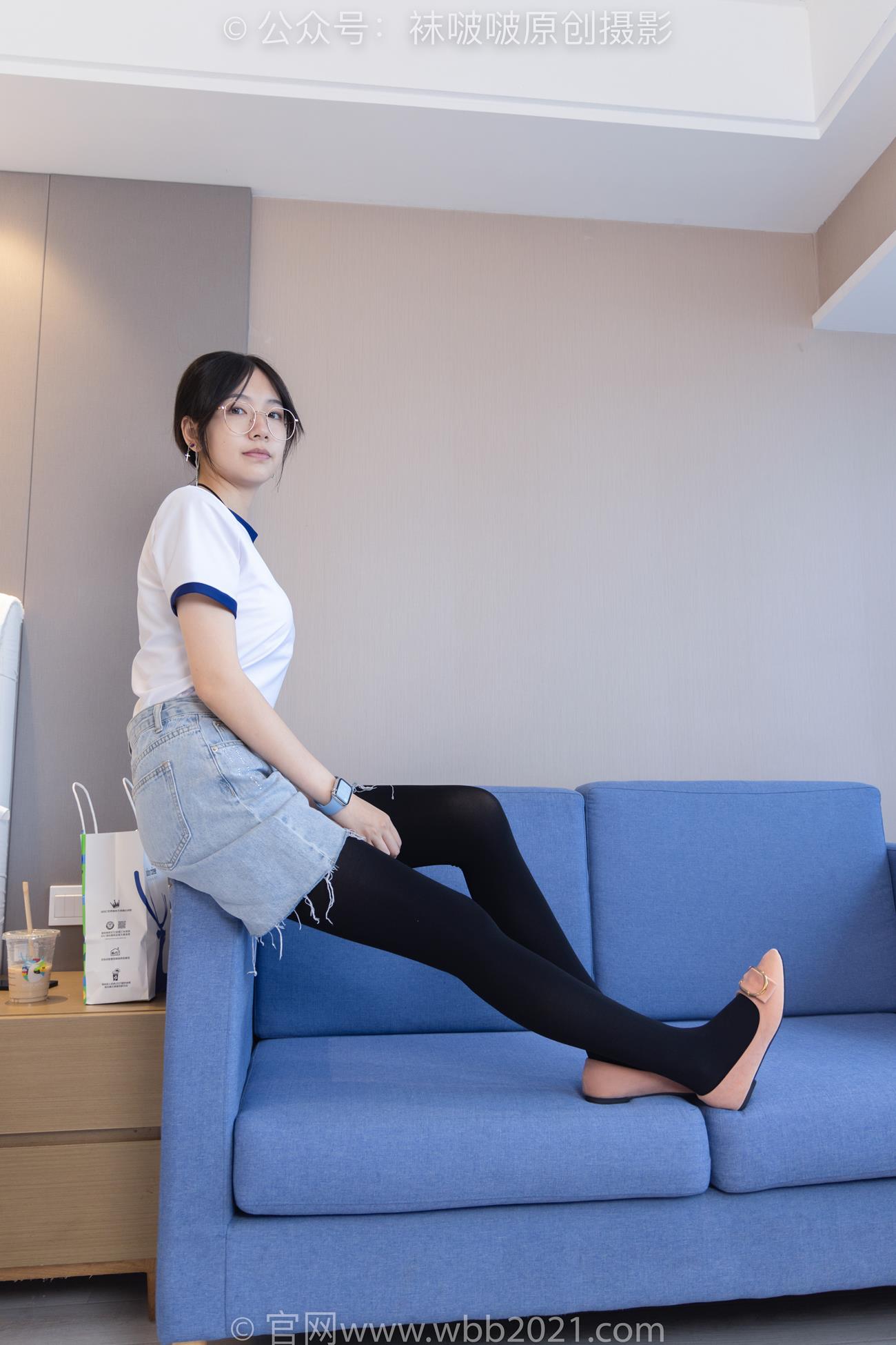 图片[11]-[BoBoSocks袜啵啵]NO.447 小甜豆 平底鞋、厚黑丝、踩方便面、圣女果、橘子、巧克力蛋糕剧情[140P] – 速更版-美库