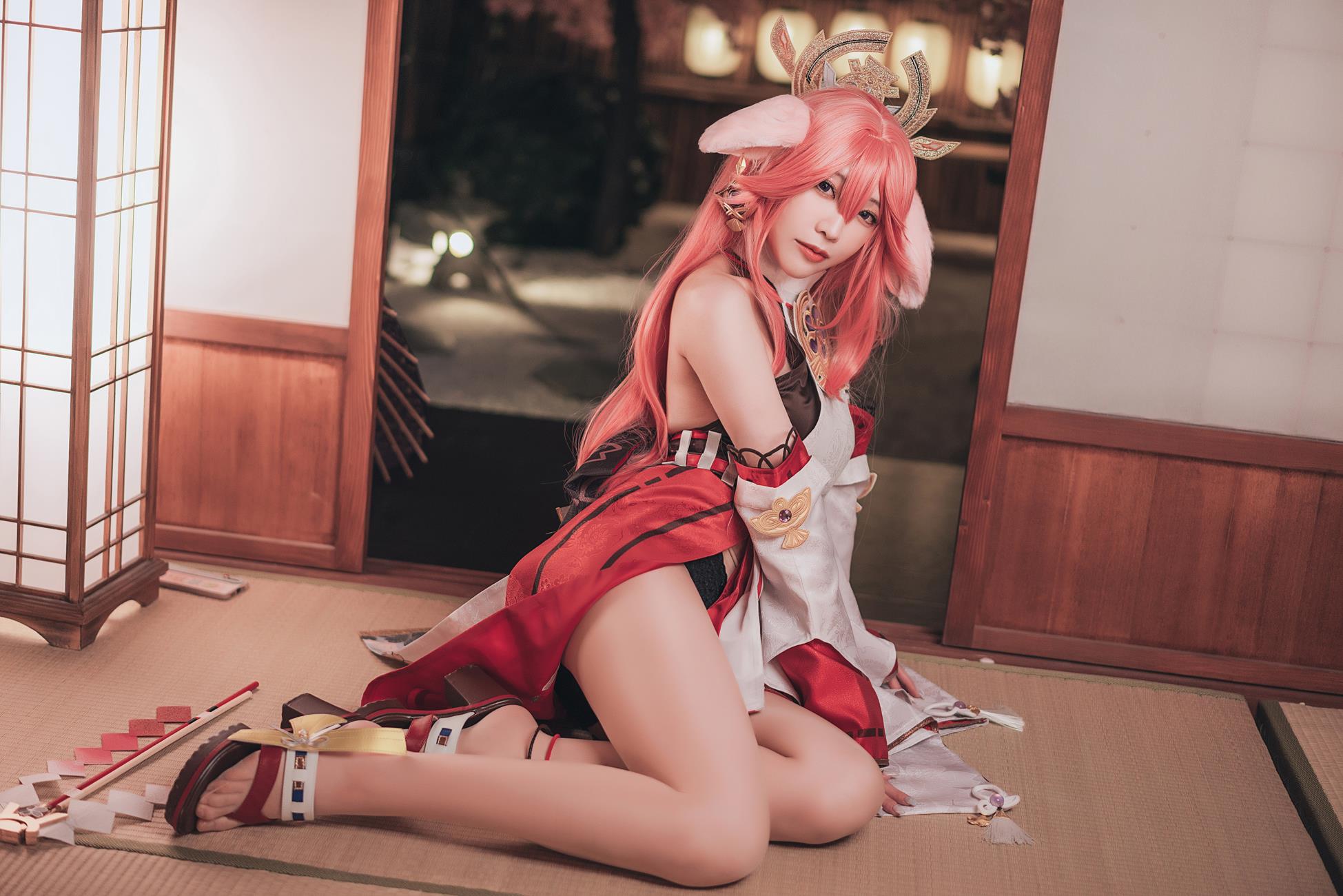 图片[20]-YuDan魚蛋 NO.007 – Yae Miko[25P] – 速更版-美库