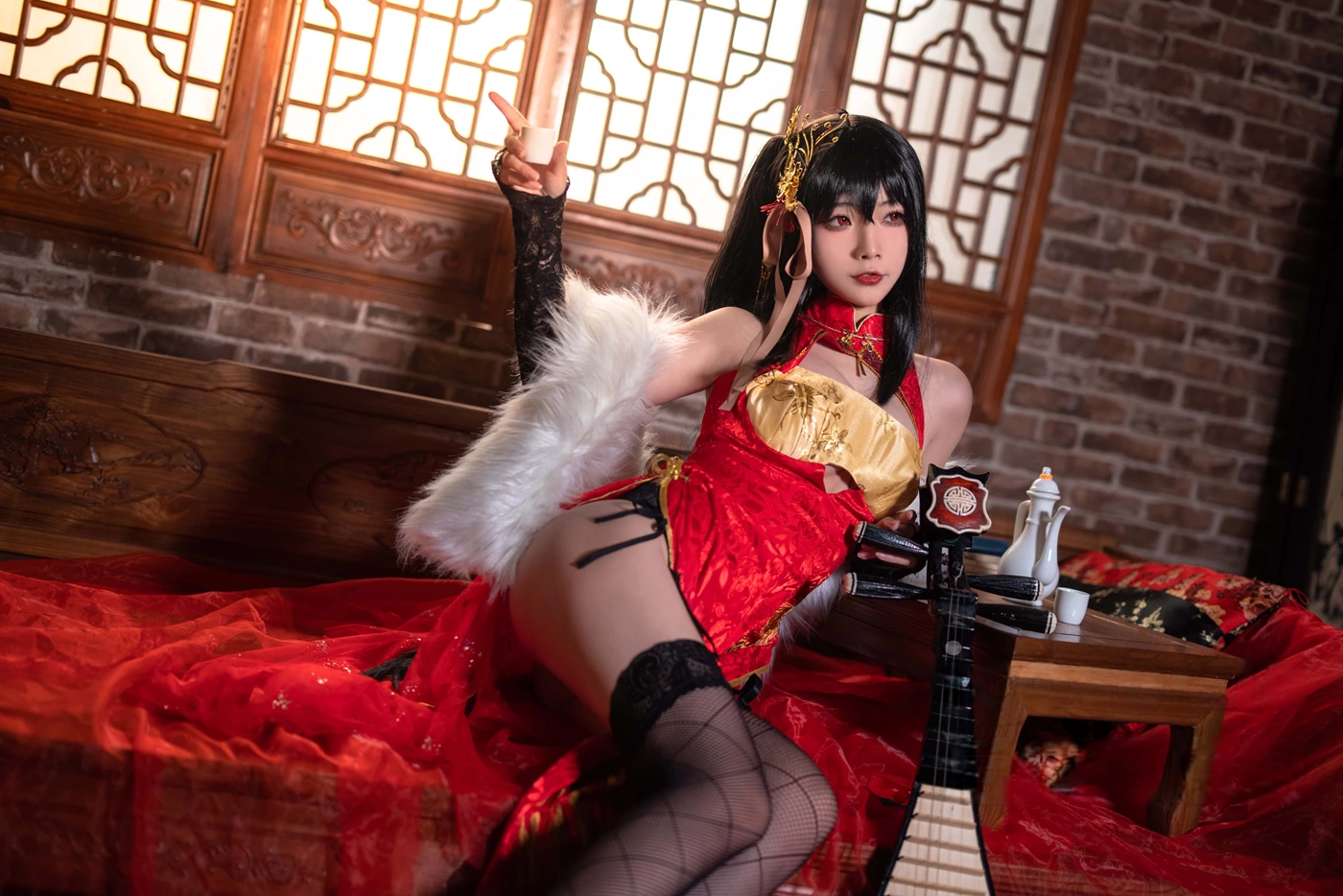 图片[23]-yuuhui玉汇  – 碧蓝航线 大凤 旗袍[23P] – 速更版-美库