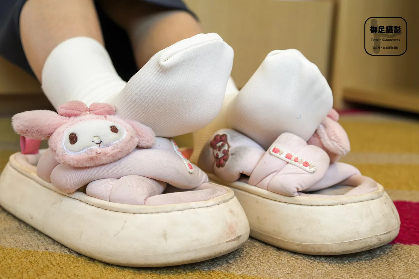 图片[25]-御足摄影 NO.005 – 棉袜裸足[83P] – 速更版-美库