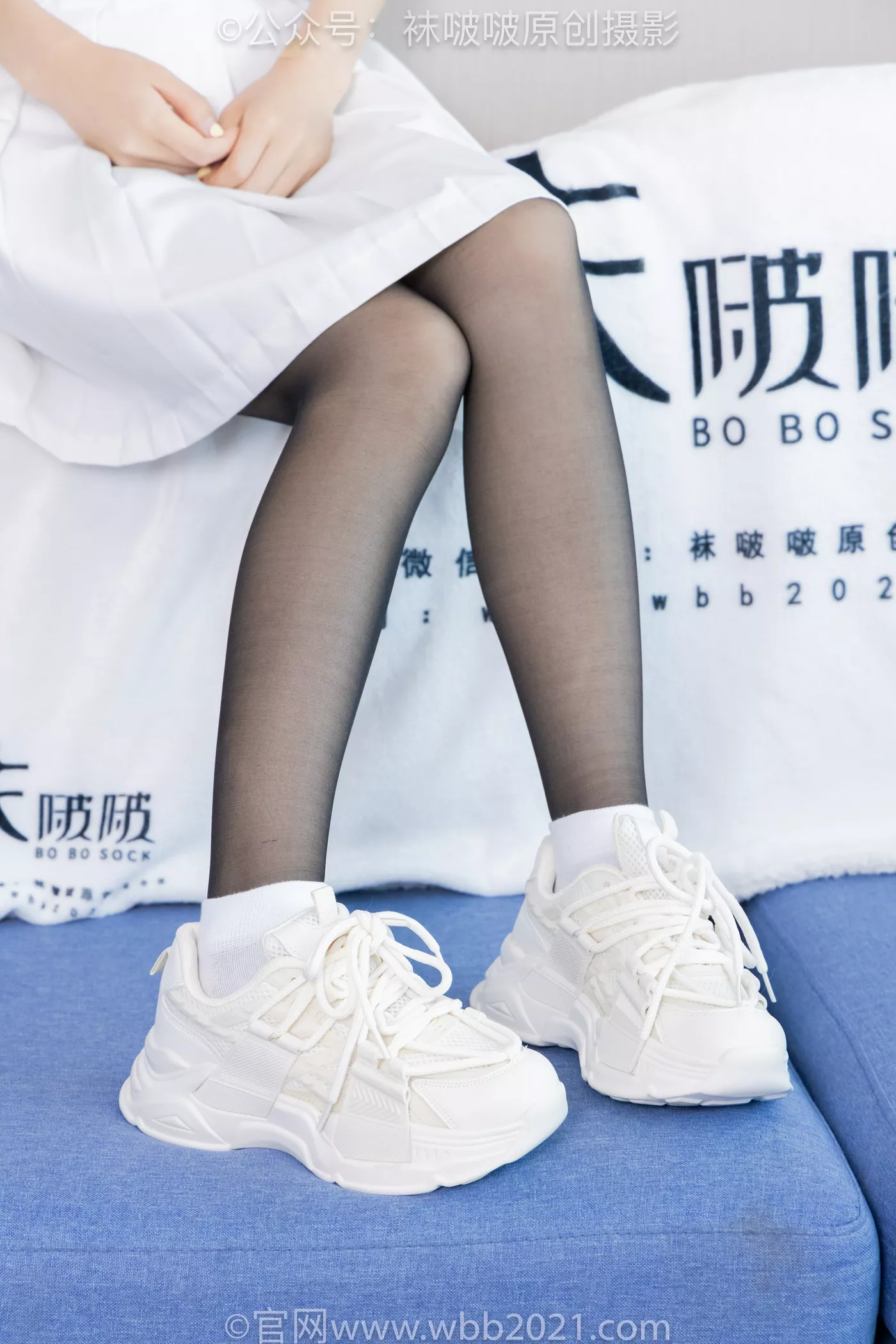 图片[20]-[BoBoSocks袜啵啵]NO.449 糯米 运动鞋、白棉袜、黑丝[92P] – 速更版-美库