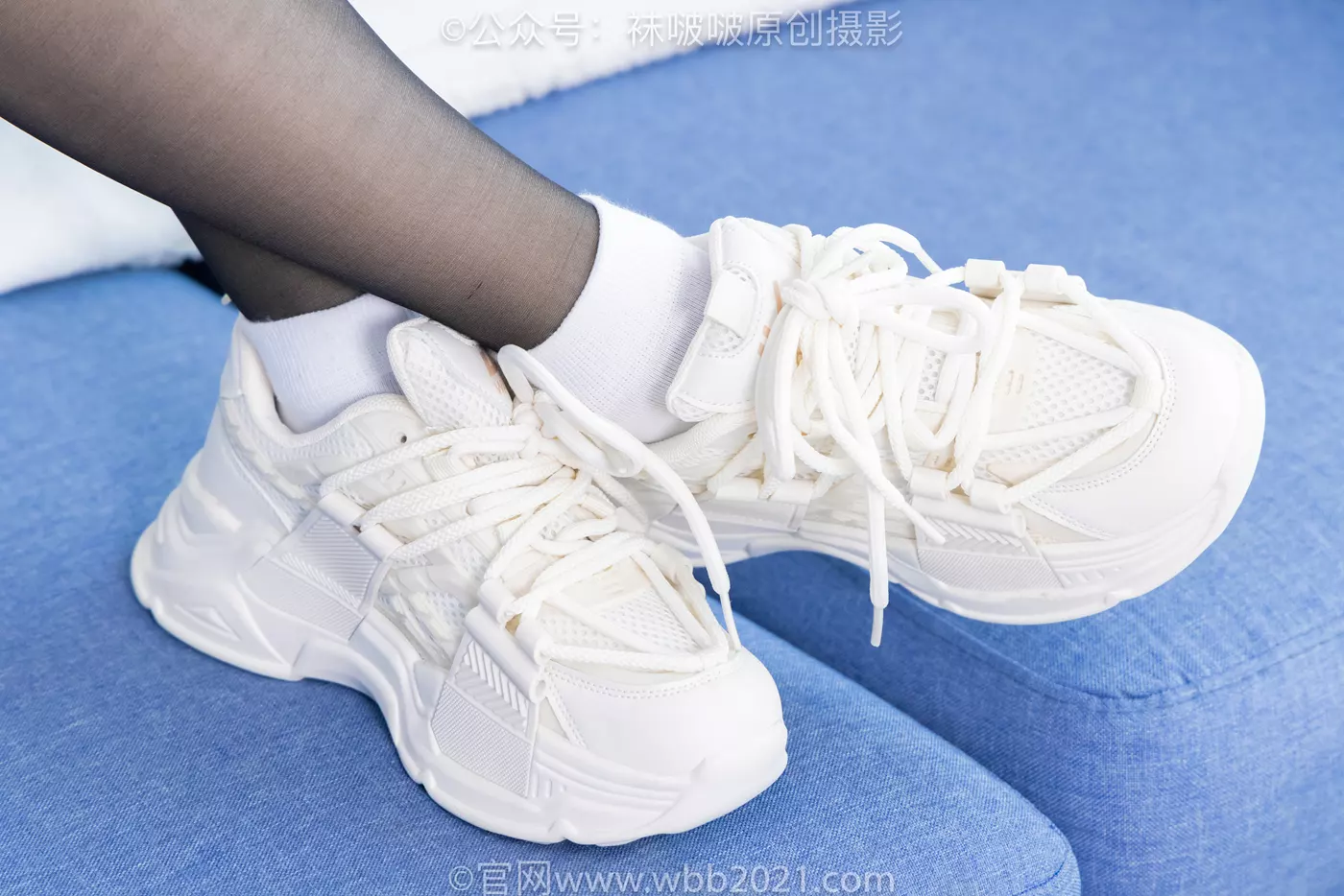 图片[22]-[BoBoSocks袜啵啵]NO.449 糯米 运动鞋、白棉袜、黑丝[92P] – 速更版-美库