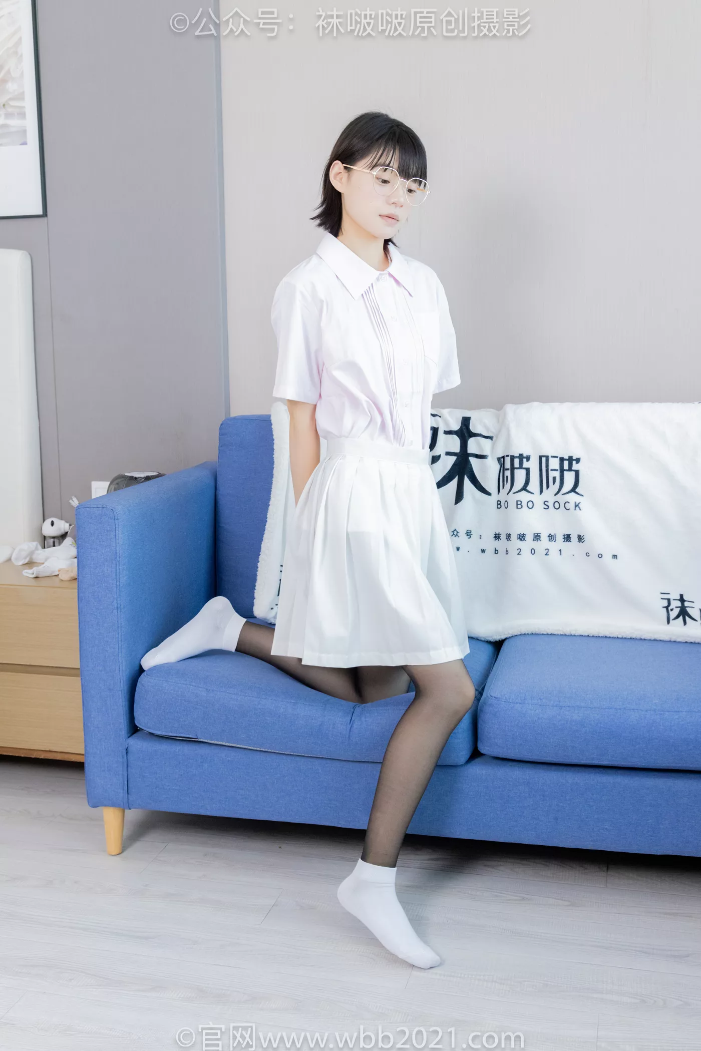 图片[31]-[BoBoSocks袜啵啵]NO.449 糯米 运动鞋、白棉袜、黑丝[92P] – 速更版-美库