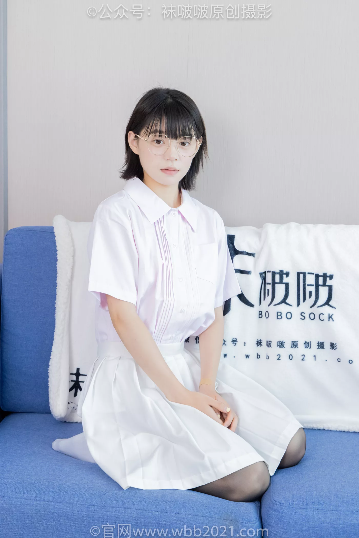 图片[42]-[BoBoSocks袜啵啵]NO.449 糯米 运动鞋、白棉袜、黑丝[92P] – 速更版-美库