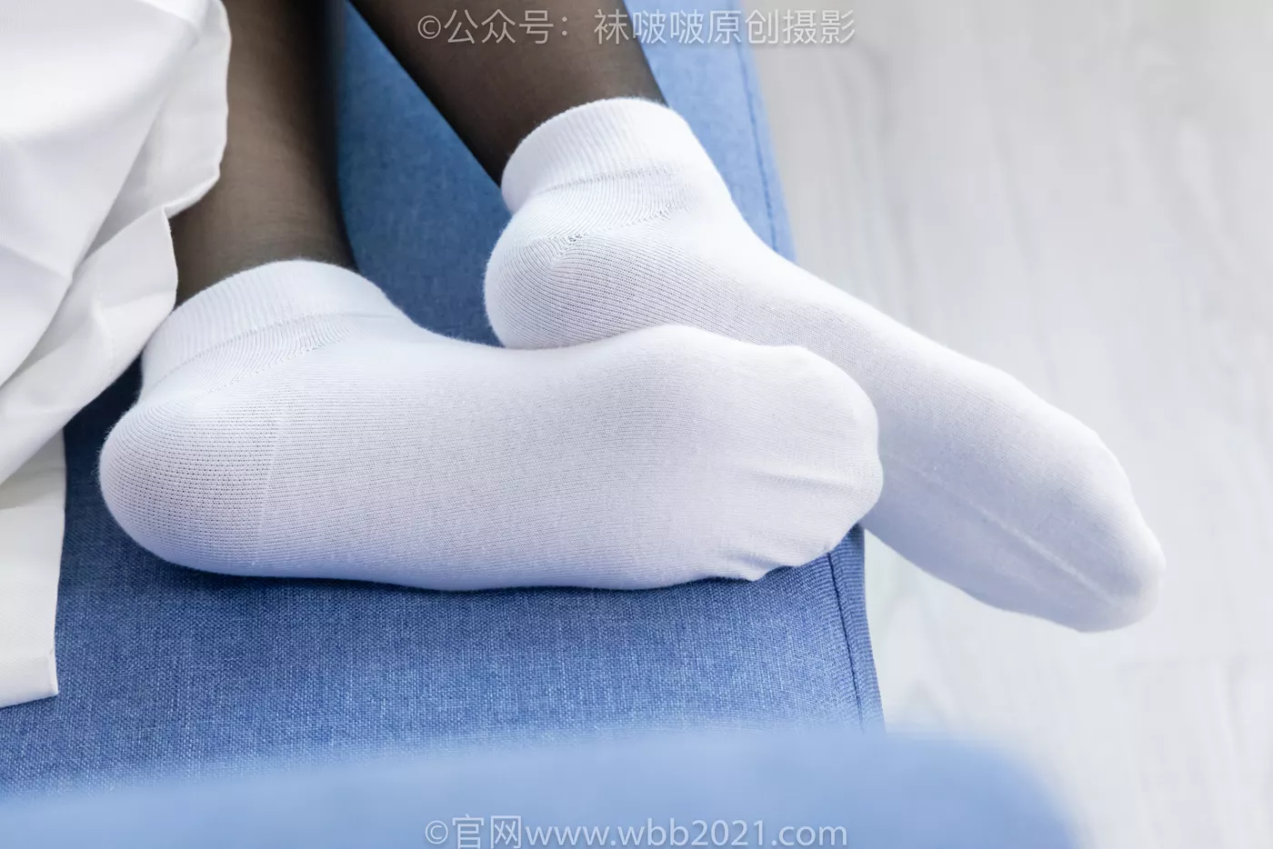 图片[46]-[BoBoSocks袜啵啵]NO.449 糯米 运动鞋、白棉袜、黑丝[92P] – 速更版-美库