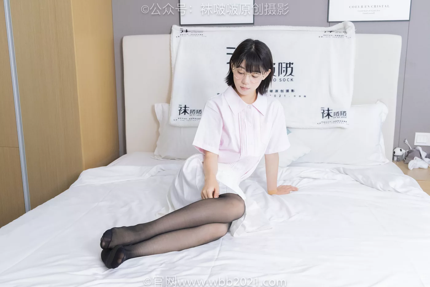 图片[79]-[BoBoSocks袜啵啵]NO.449 糯米 运动鞋、白棉袜、黑丝[92P] – 速更版-美库