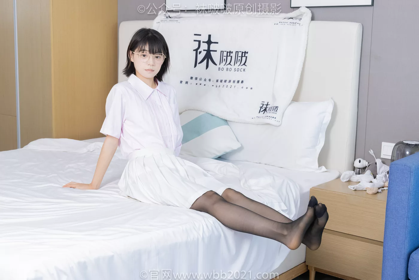 图片[85]-[BoBoSocks袜啵啵]NO.449 糯米 运动鞋、白棉袜、黑丝[92P] – 速更版-美库