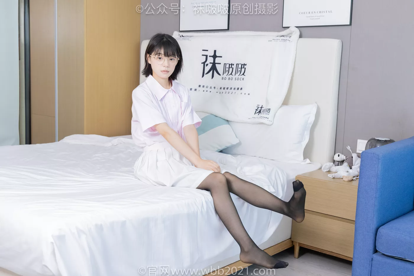 图片[87]-[BoBoSocks袜啵啵]NO.449 糯米 运动鞋、白棉袜、黑丝[92P] – 速更版-美库