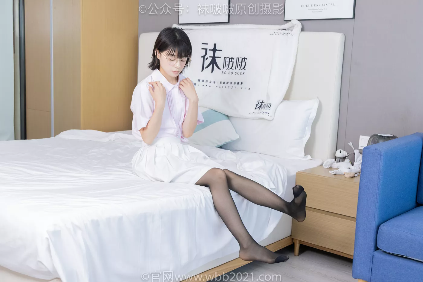 图片[88]-[BoBoSocks袜啵啵]NO.449 糯米 运动鞋、白棉袜、黑丝[92P] – 速更版-美库