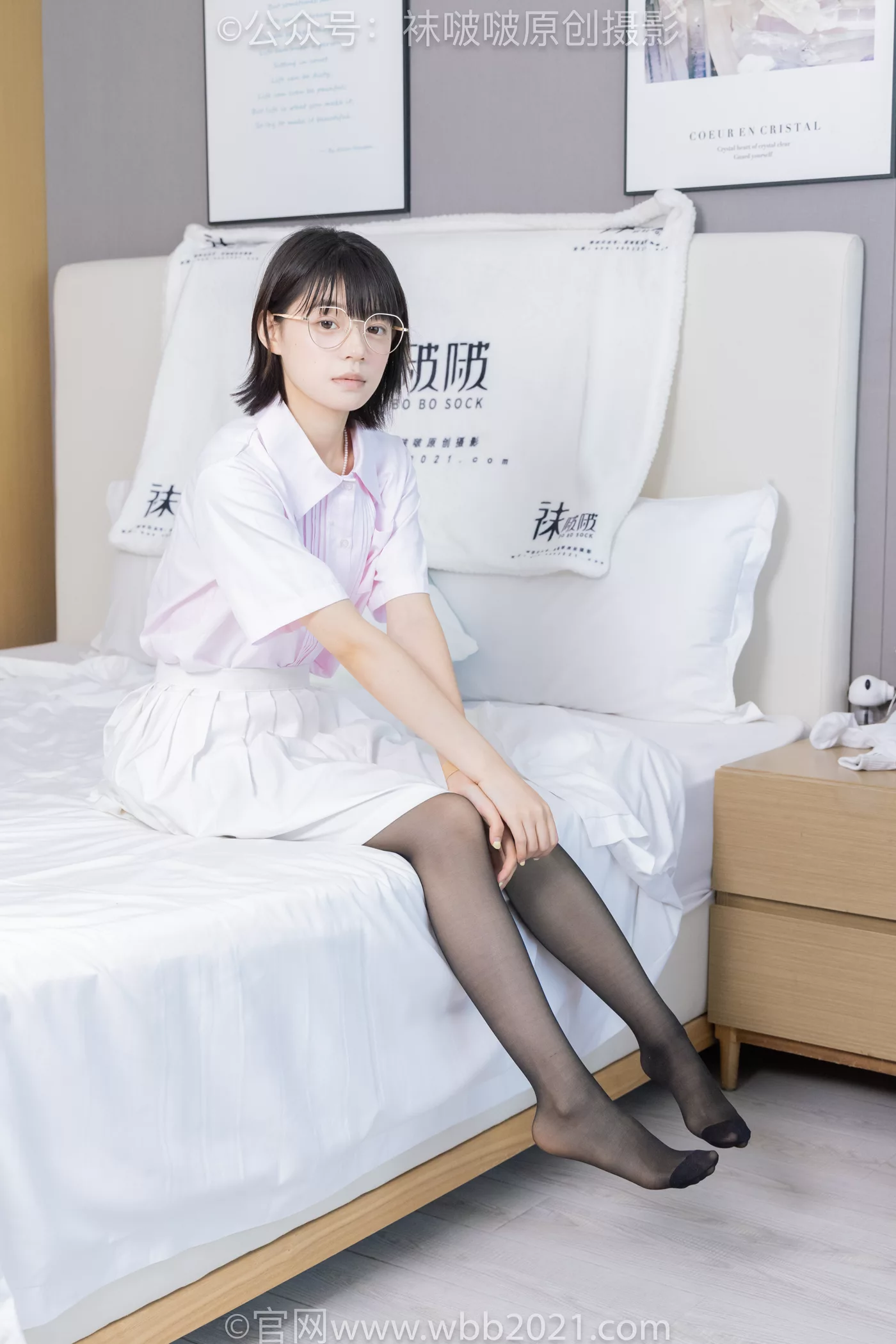 图片[90]-[BoBoSocks袜啵啵]NO.449 糯米 运动鞋、白棉袜、黑丝[92P] – 速更版-美库