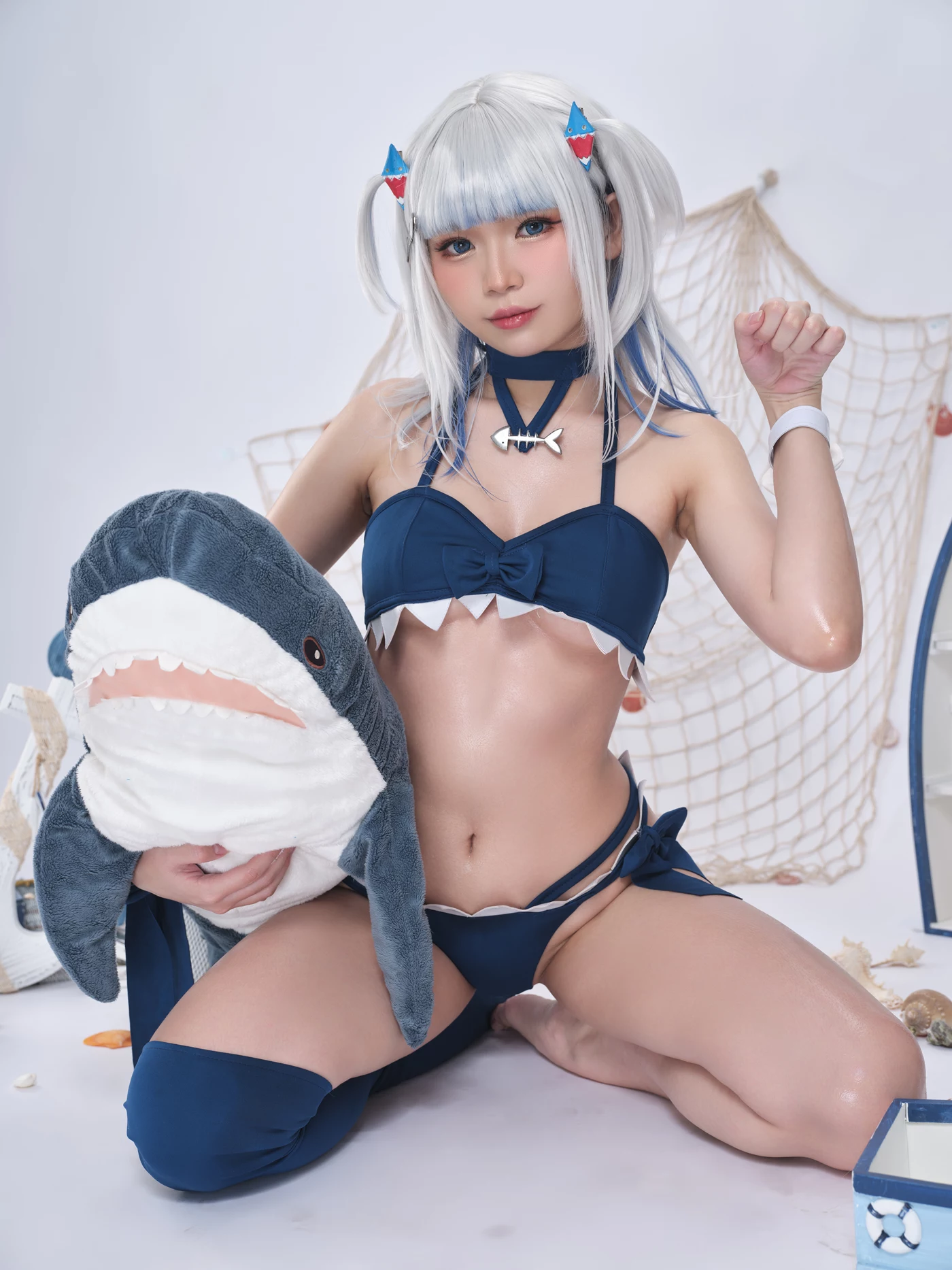 图片[10]-ZinieQ  – Hololive Gawr Gura Swimsuit[17P] – 速更版-美库