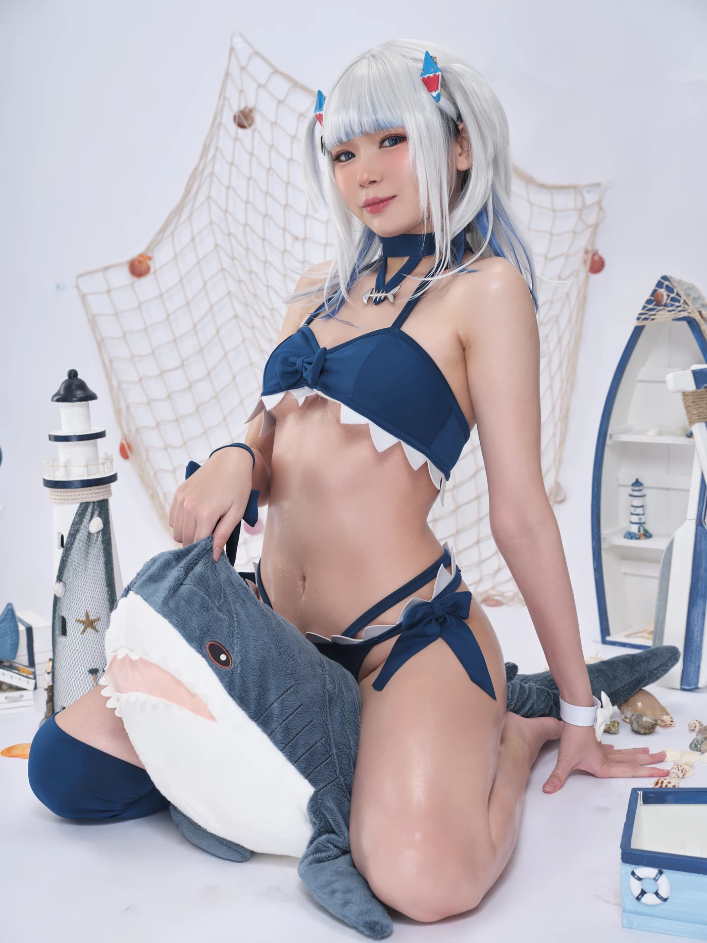 图片[11]-ZinieQ  – Hololive Gawr Gura Swimsuit[17P] – 速更版-美库